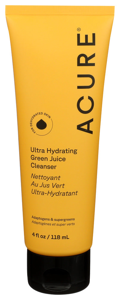 ACURE (Pack of 6) Acure Ultra Hydrating Green Juice Cleanser Facial Cleanser 4 Fl Oz