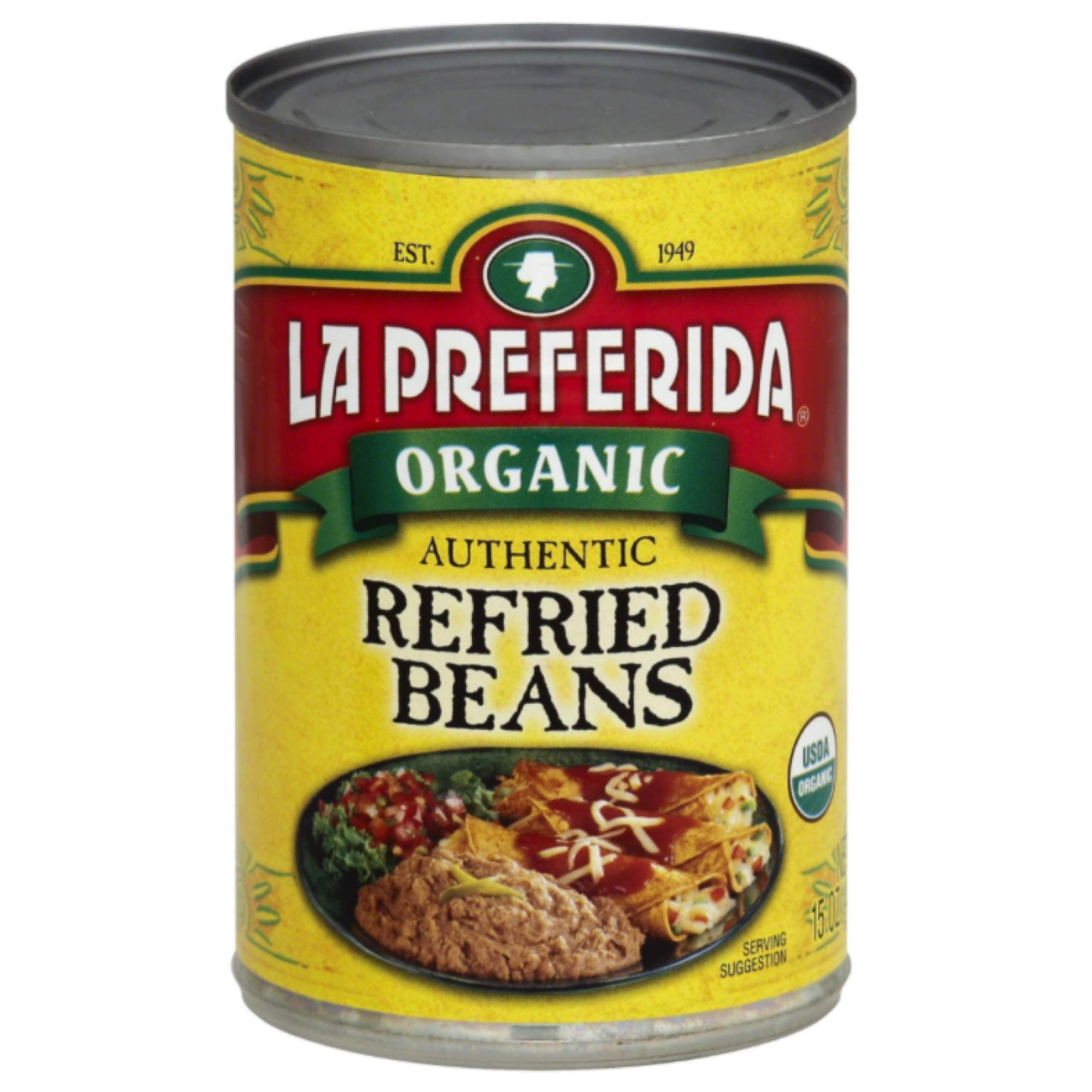 La Preferida Authentic Organic Refried Beans