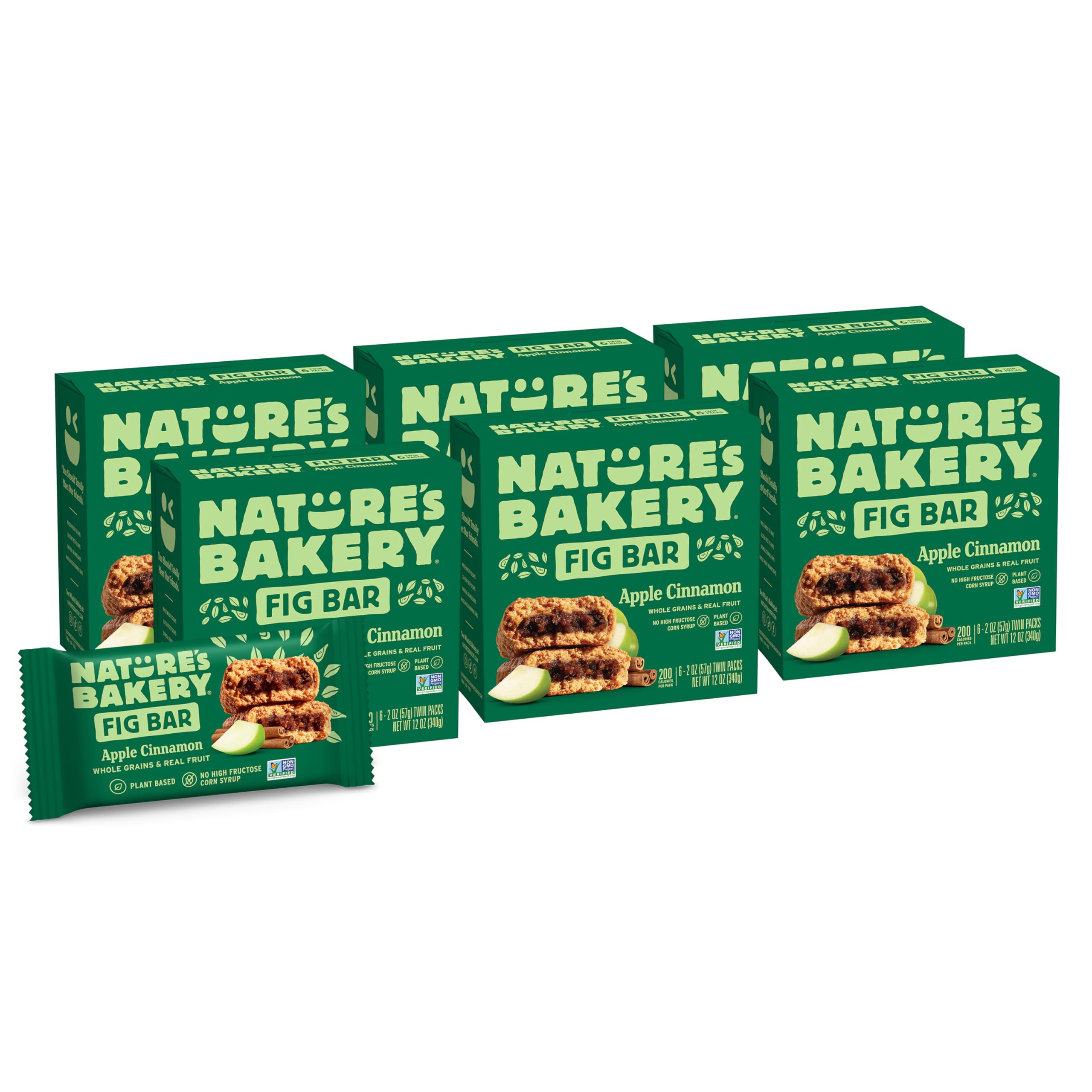 Nature's Bakery Fig Bar Fruit Filled with Apple Cinnamon