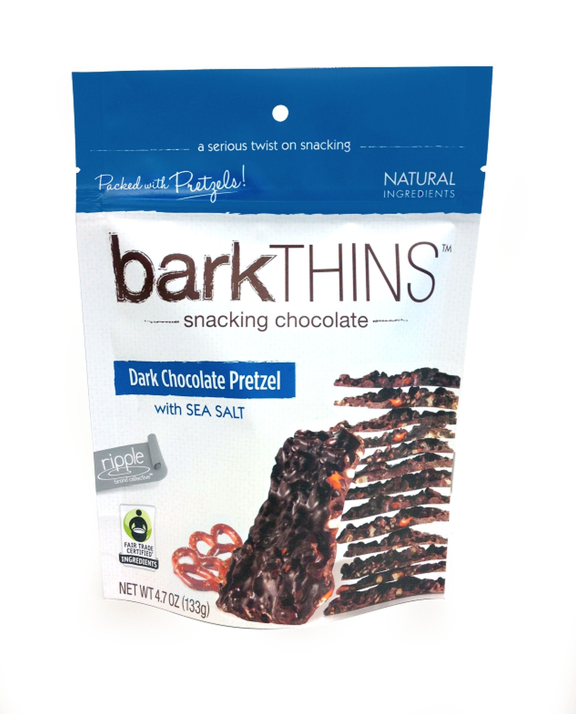 Barkthins Chocolate Covered Pretzels Dark Chocolate