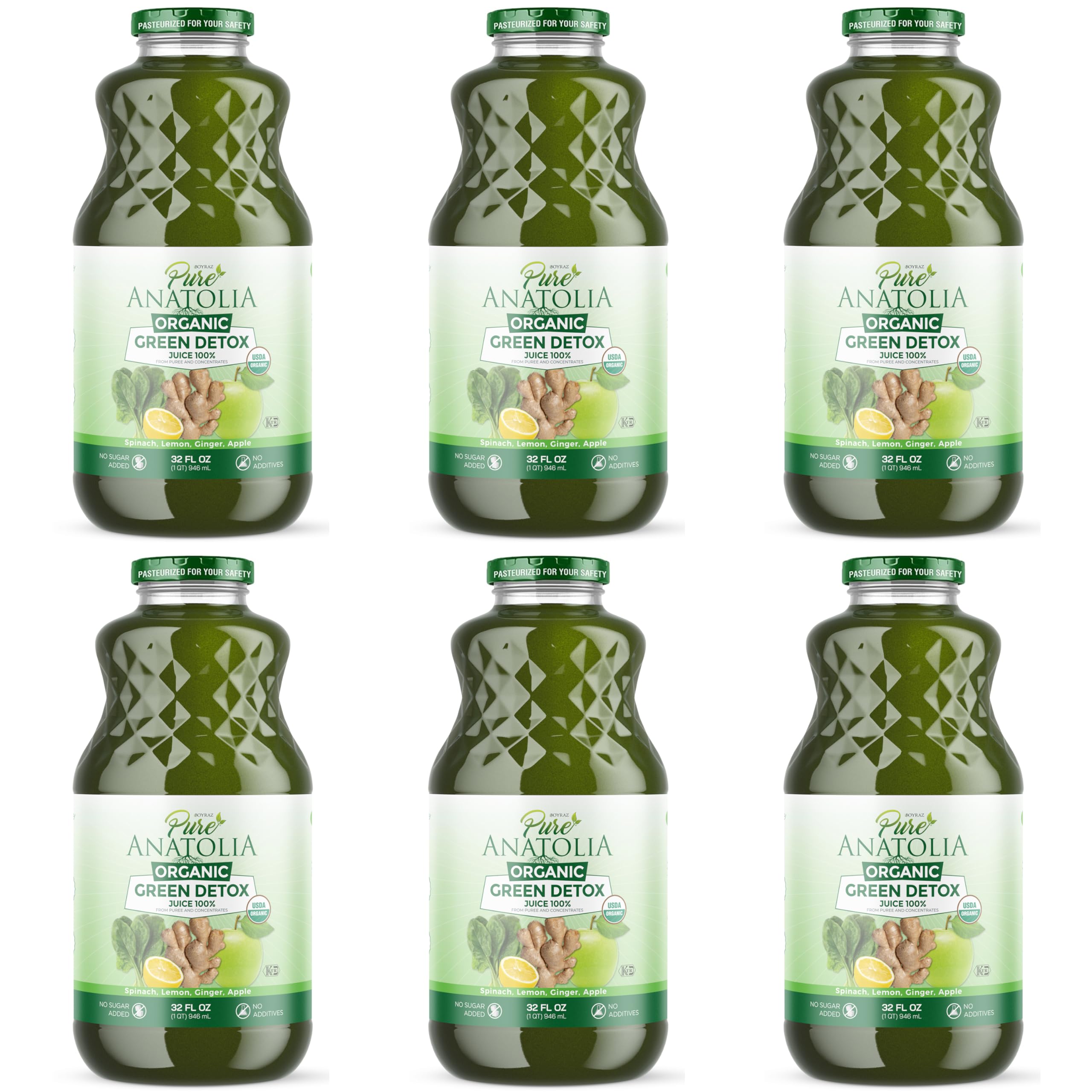Pure Anatolia Juice Green Detox Organic