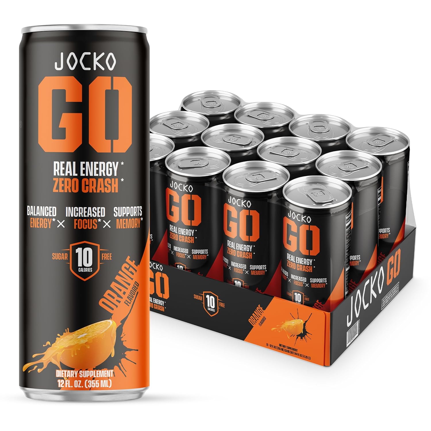 Jocko Fuel Go Ready To Drink Orange
