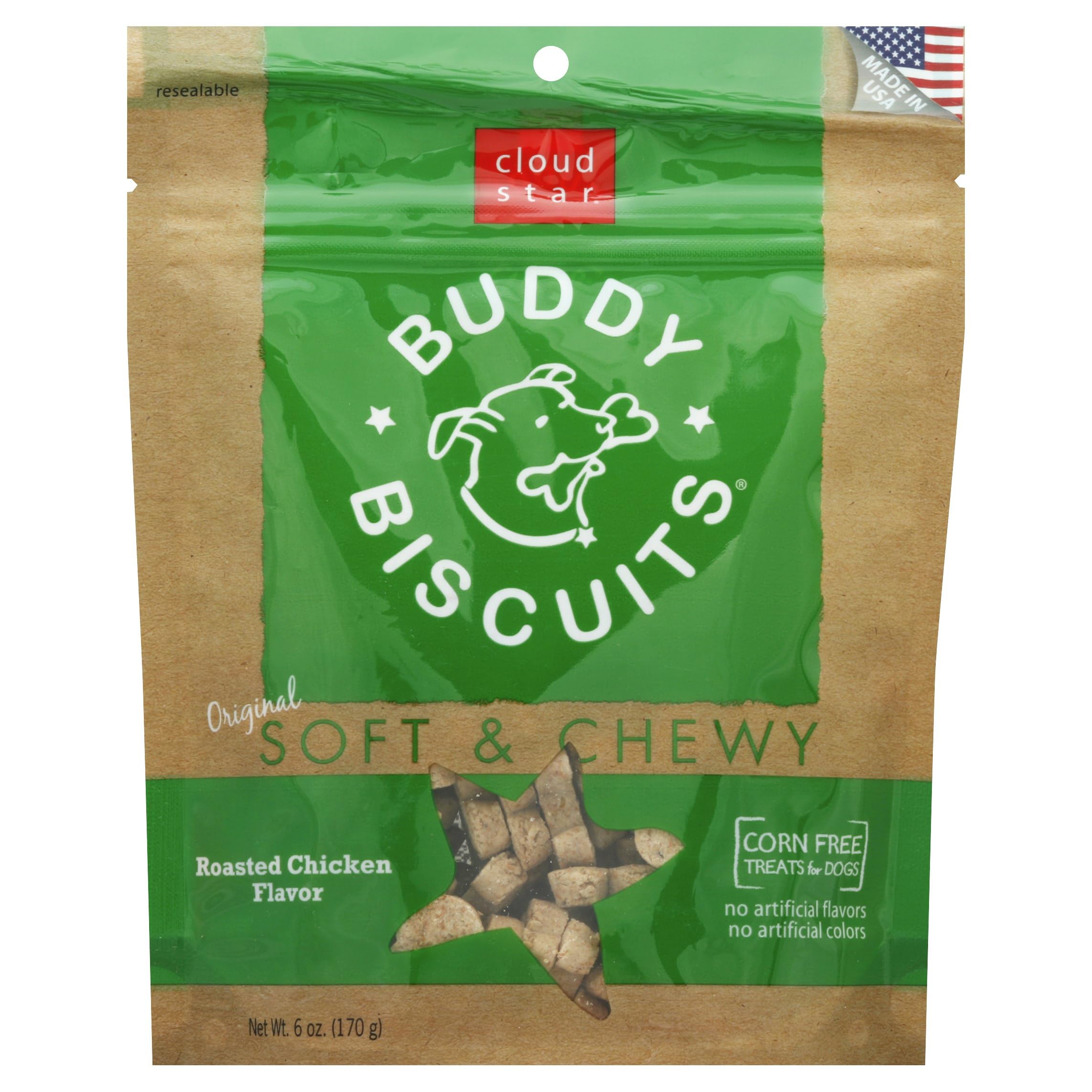 Buddy Biscuits Dog Biscuit Soft&Chewy Chkn