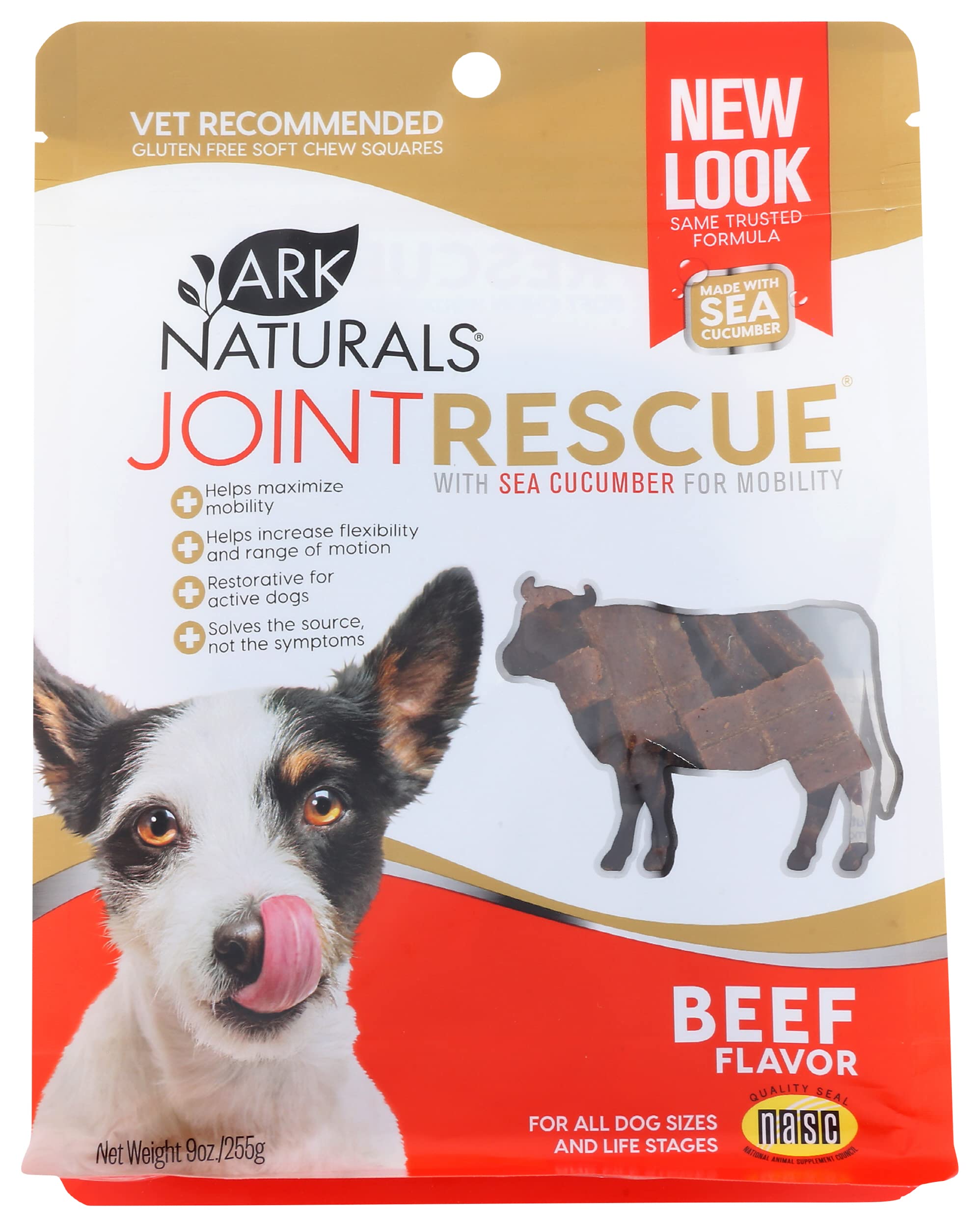 ARK NATURALS (Pack of 5) Ark Naturals Pet Jerky Sea Salt Beef Dog Treats 9 Oz