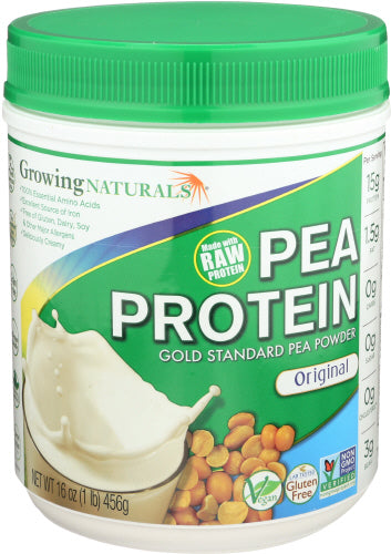 Growing Naturals Protein Pea Powder Plant Protein Powder