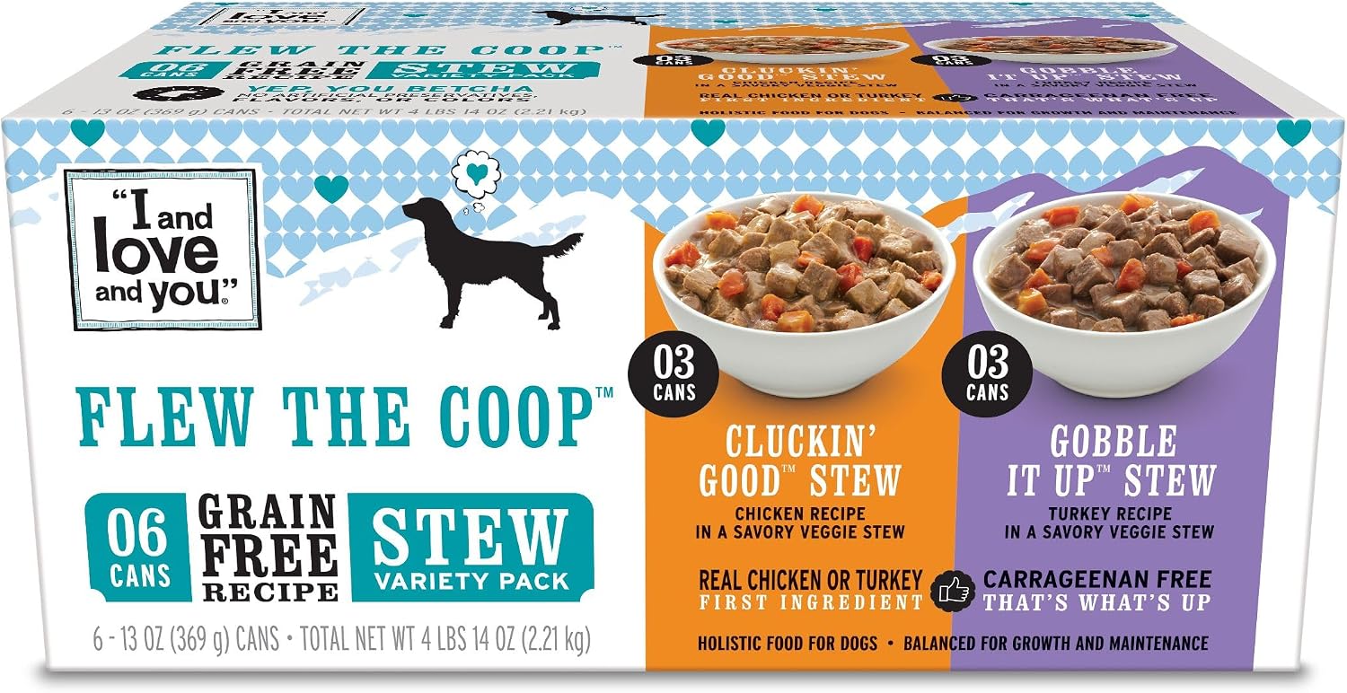 I&Love&You Dog Food Flew The Coop Variety 6 Pack