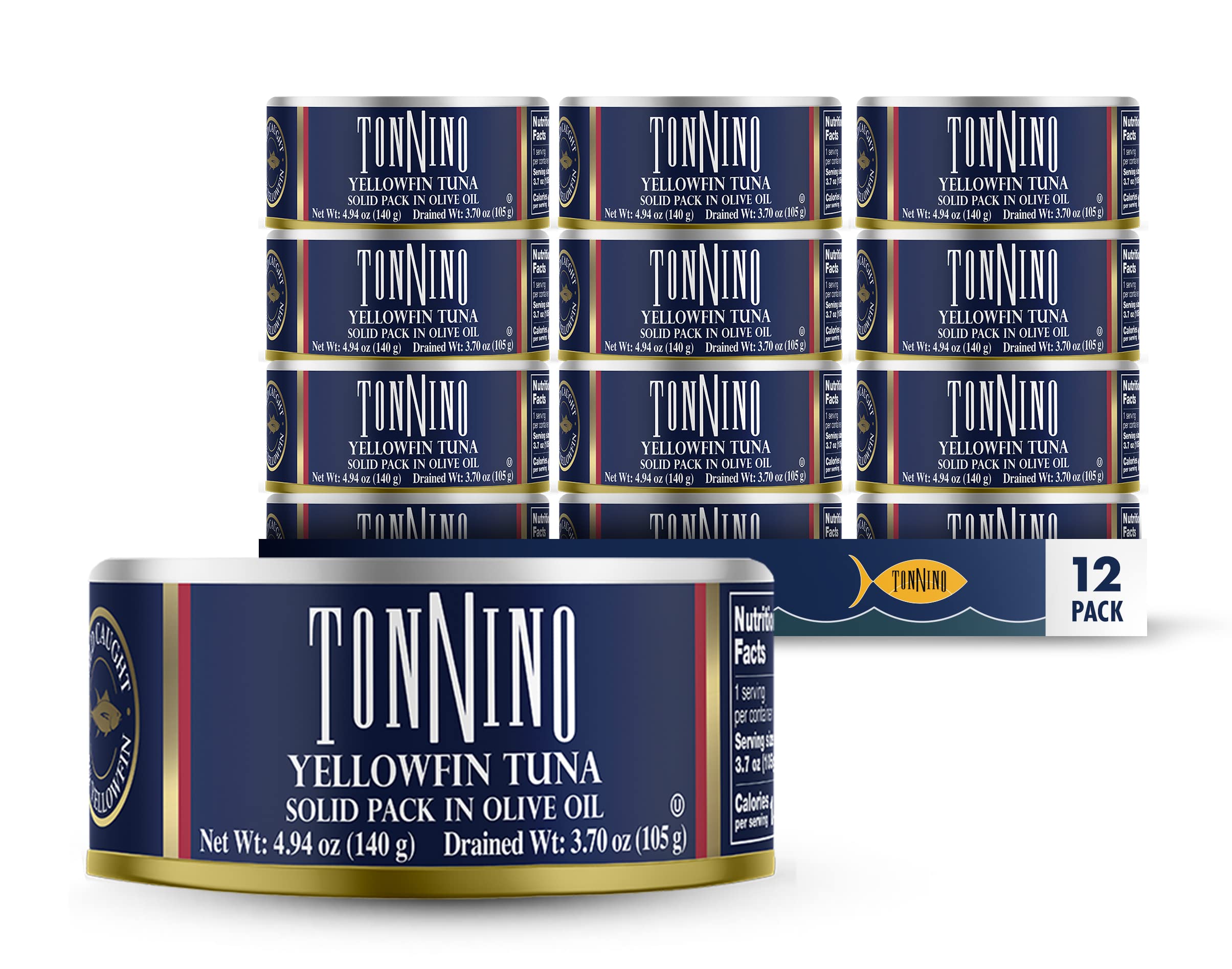 Tonnino Tuna in Olive Oil Can