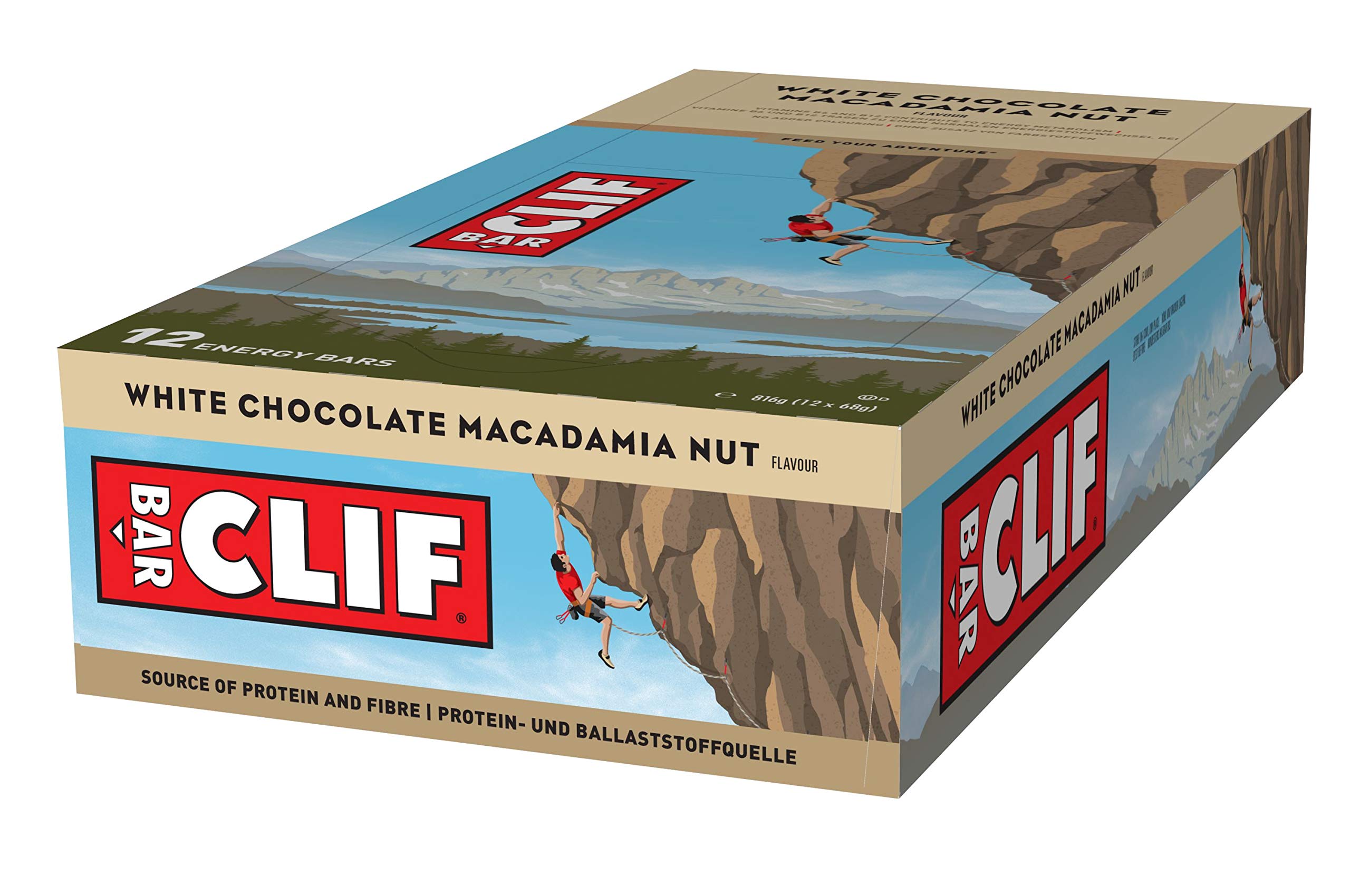 CLIF (Pack of 24) Clif Bar Chocolate White Macadamia Organic Nutrition Bar 2.4 Oz