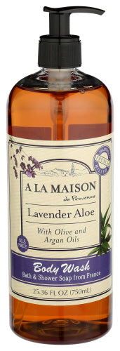 A LA MAISON (Pack of 7) A La Maison Lavender Body Wash 25.36 Fl Oz