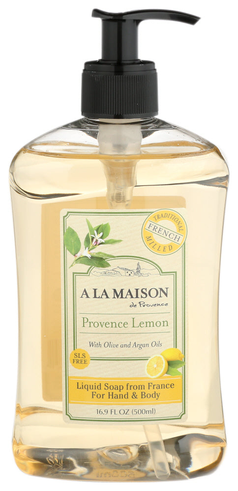 A LA MAISON (Pack of 8) A La Maison Provence Lemon Liquid Soap 16.9 Fl Oz