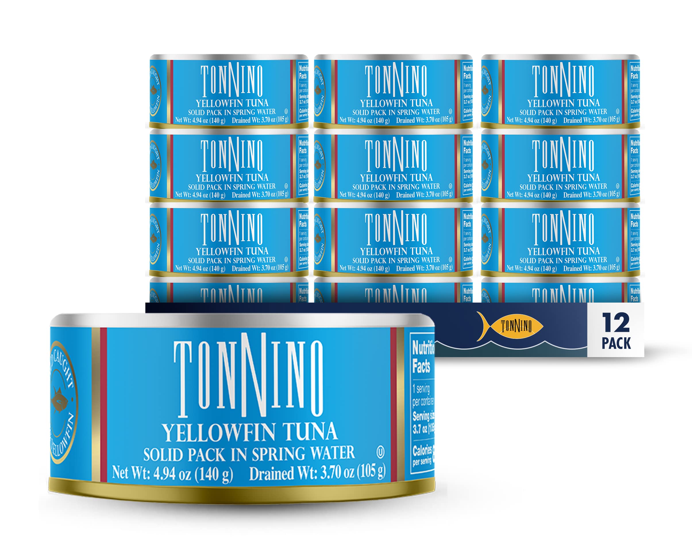 Tonnino Tuna in Water Can