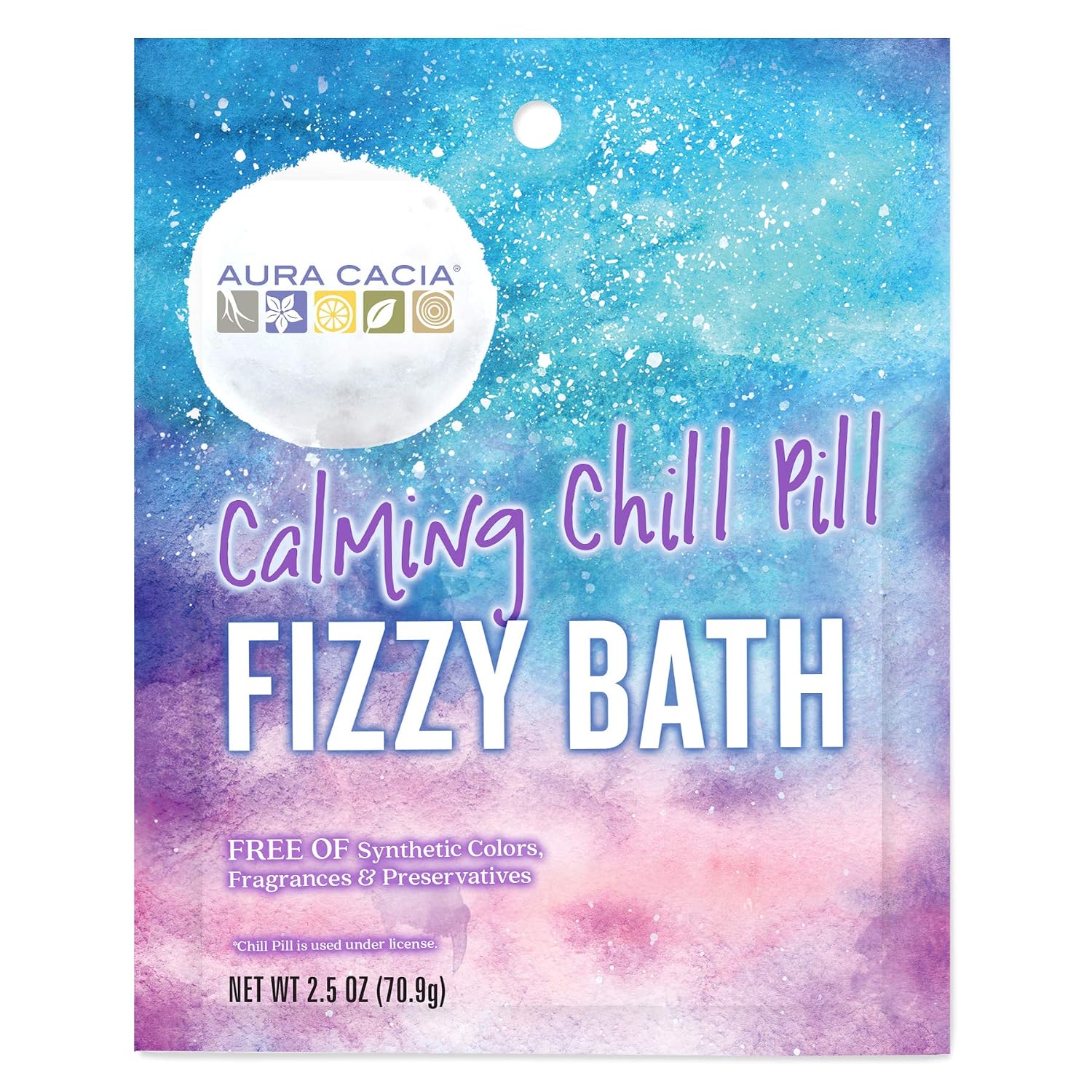 AURA CACIA (Pack Of 12) Aura Caicia Bath Fizzy Calming Chill 2.5 Oz