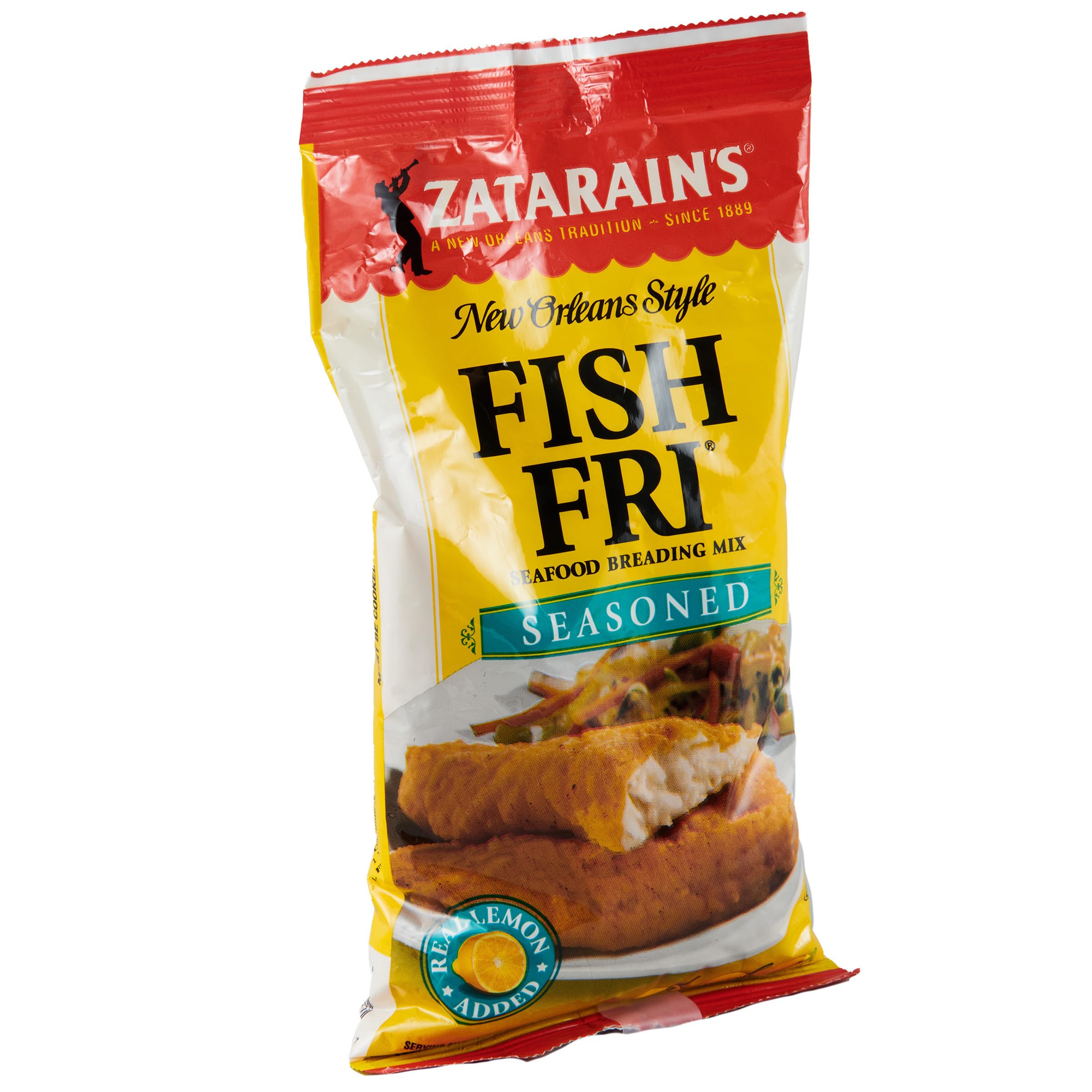 ZATARAINS (Pack of 24) Zatarain's Fish Fry Seasoning Coating Mix 10 Oz