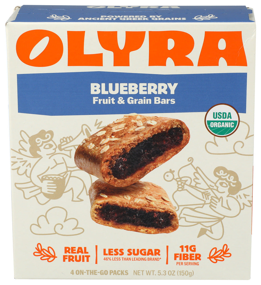Olyra Biscuit Fruit Filled Blueberry Organic