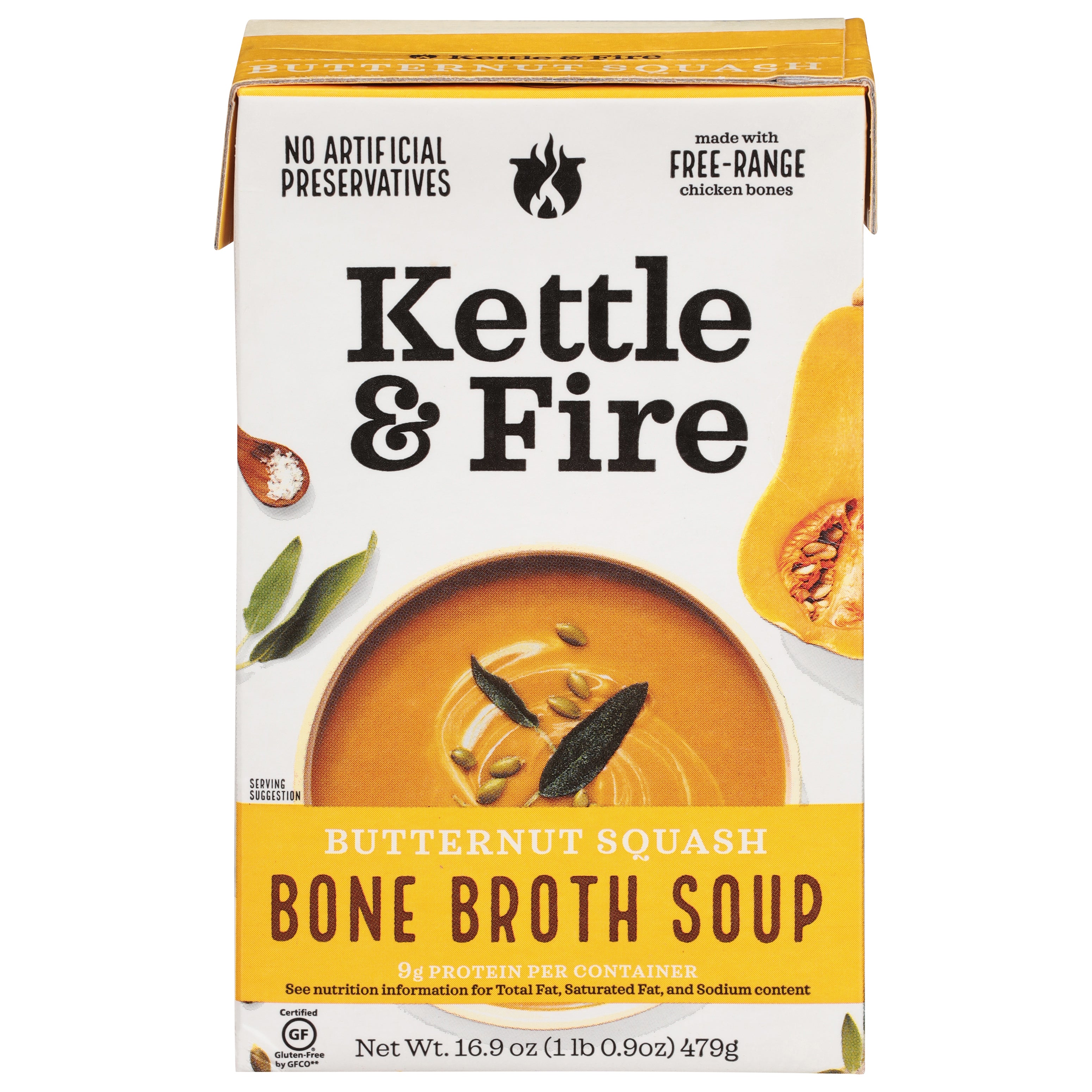 Kettle And Fire Soup Butternut Squash Organic