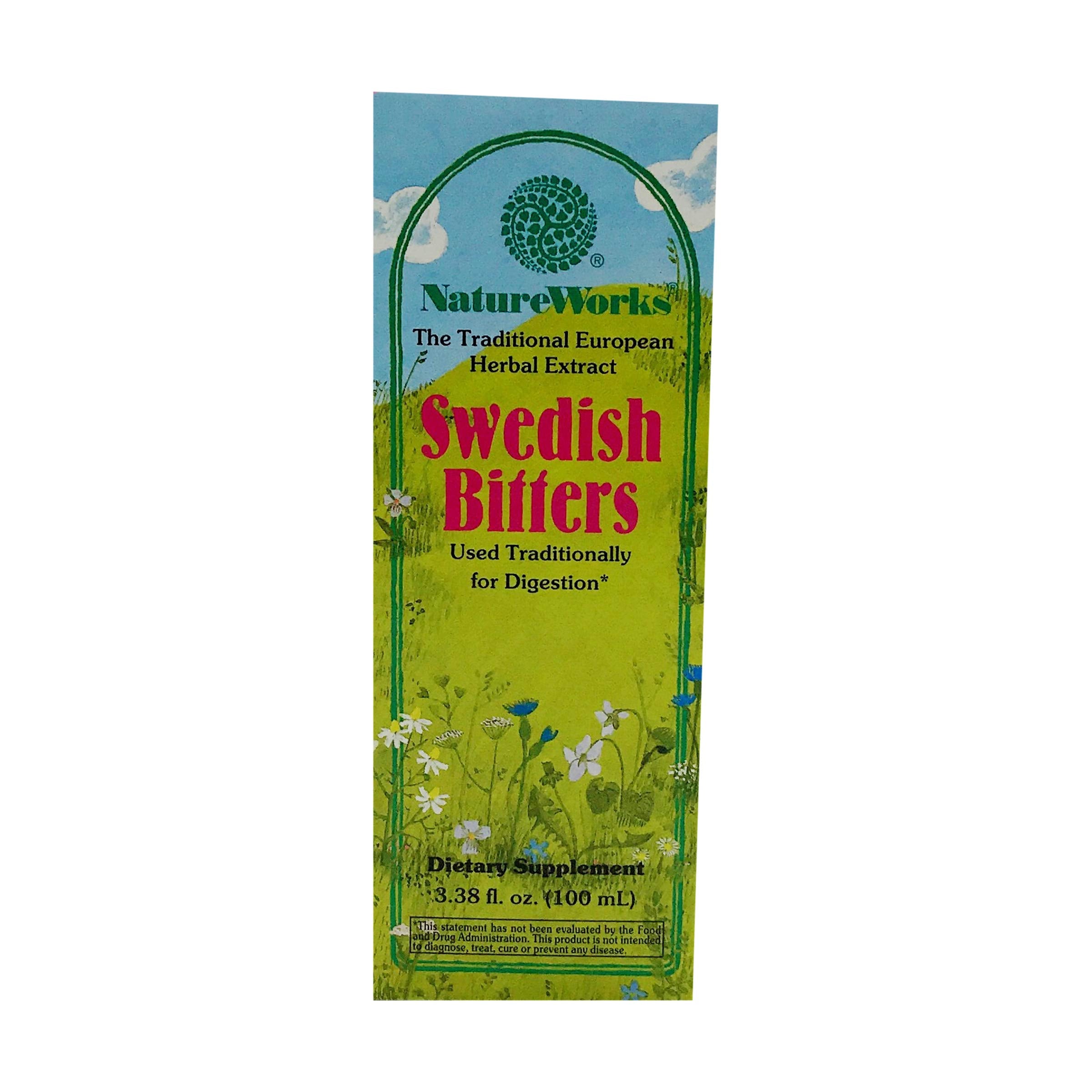 NATURES WAY (Pack of 5) Nature's Way NatureWorks Swedish Bitters Digestive Aid 3.38 Oz