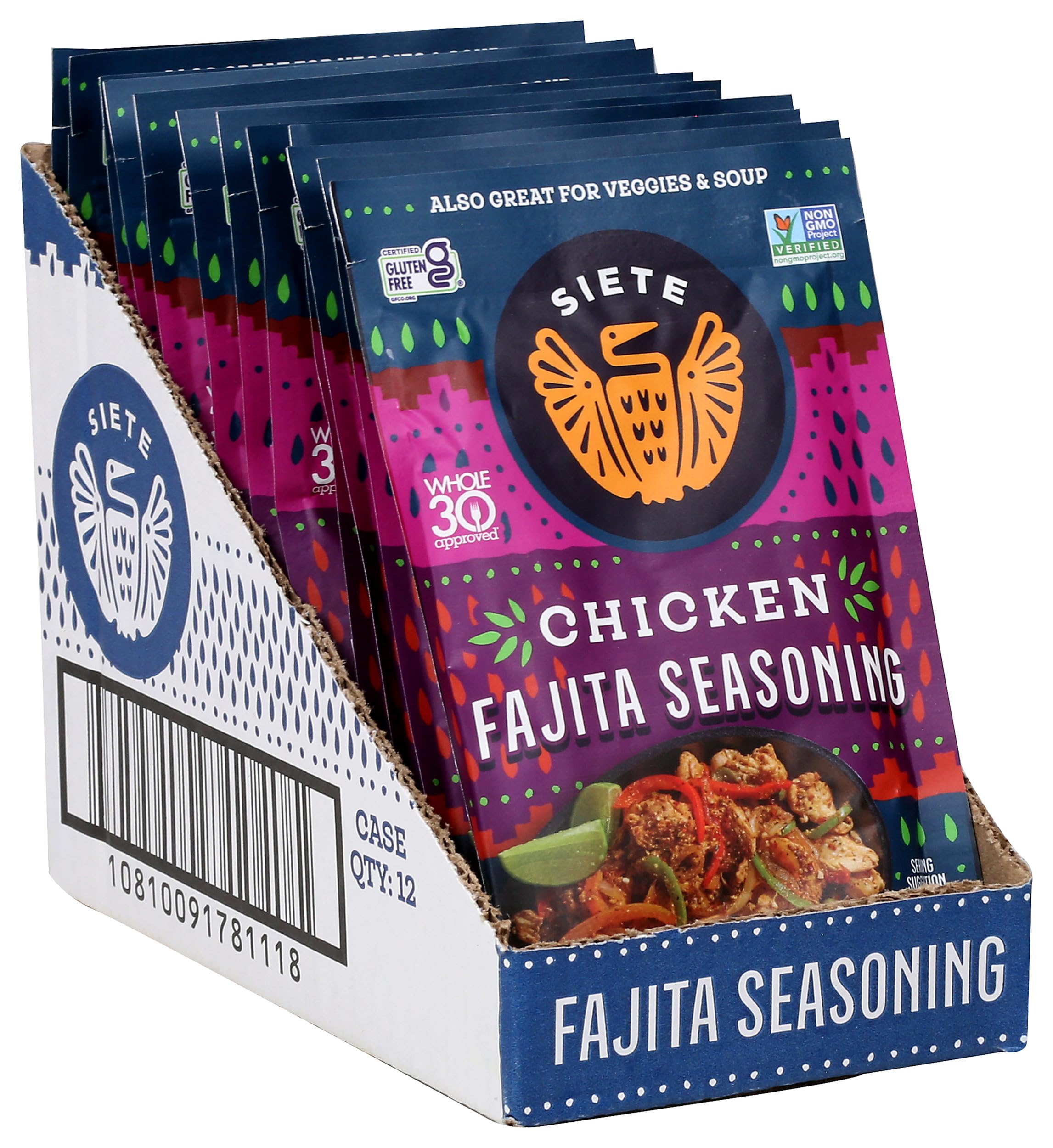Siete Chicken Fajita Seasoning Spice Blend Natural