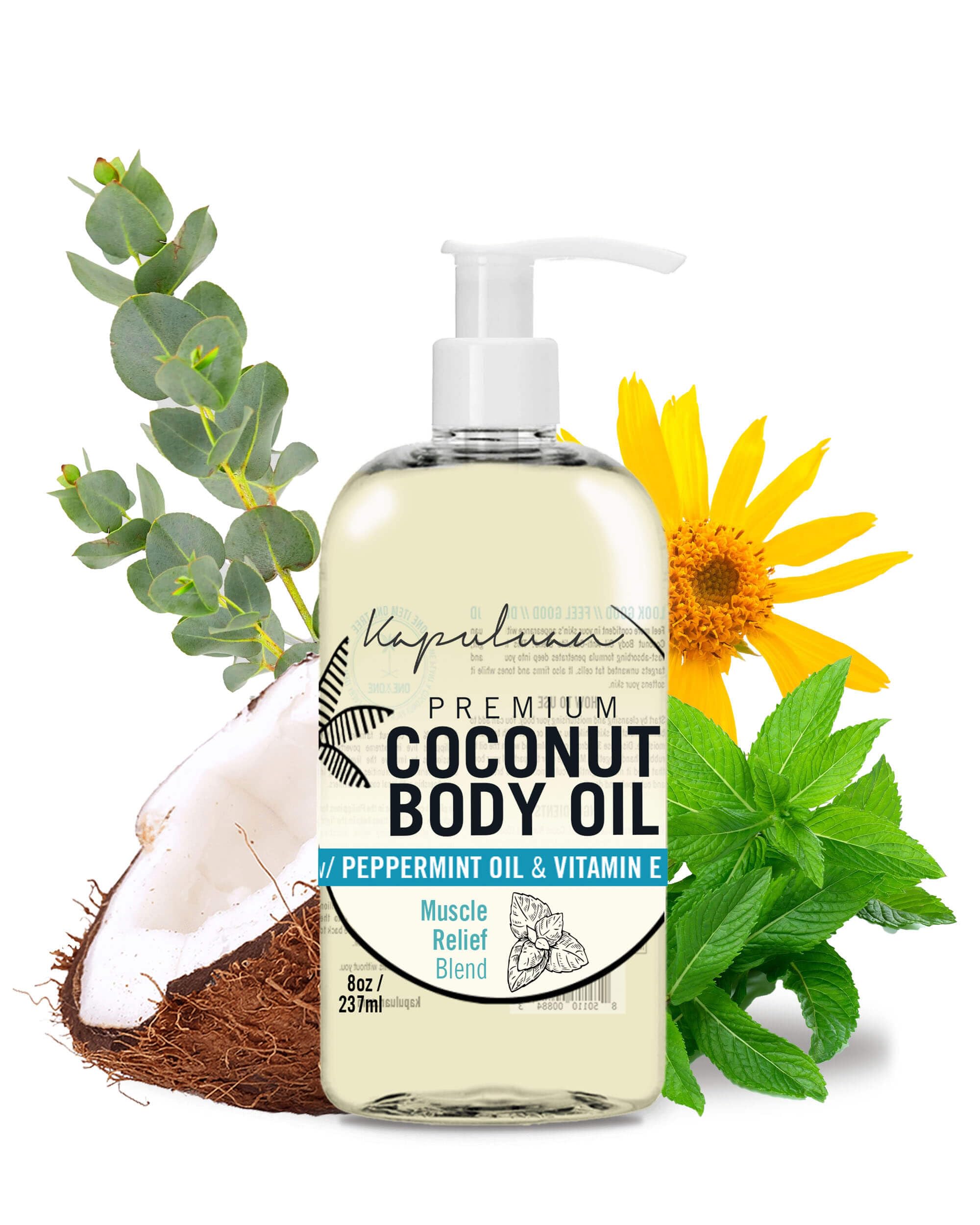 KAPULUAN (Pack of 6) Kapuluan Oil Body Muscle Relieve 8 Oz