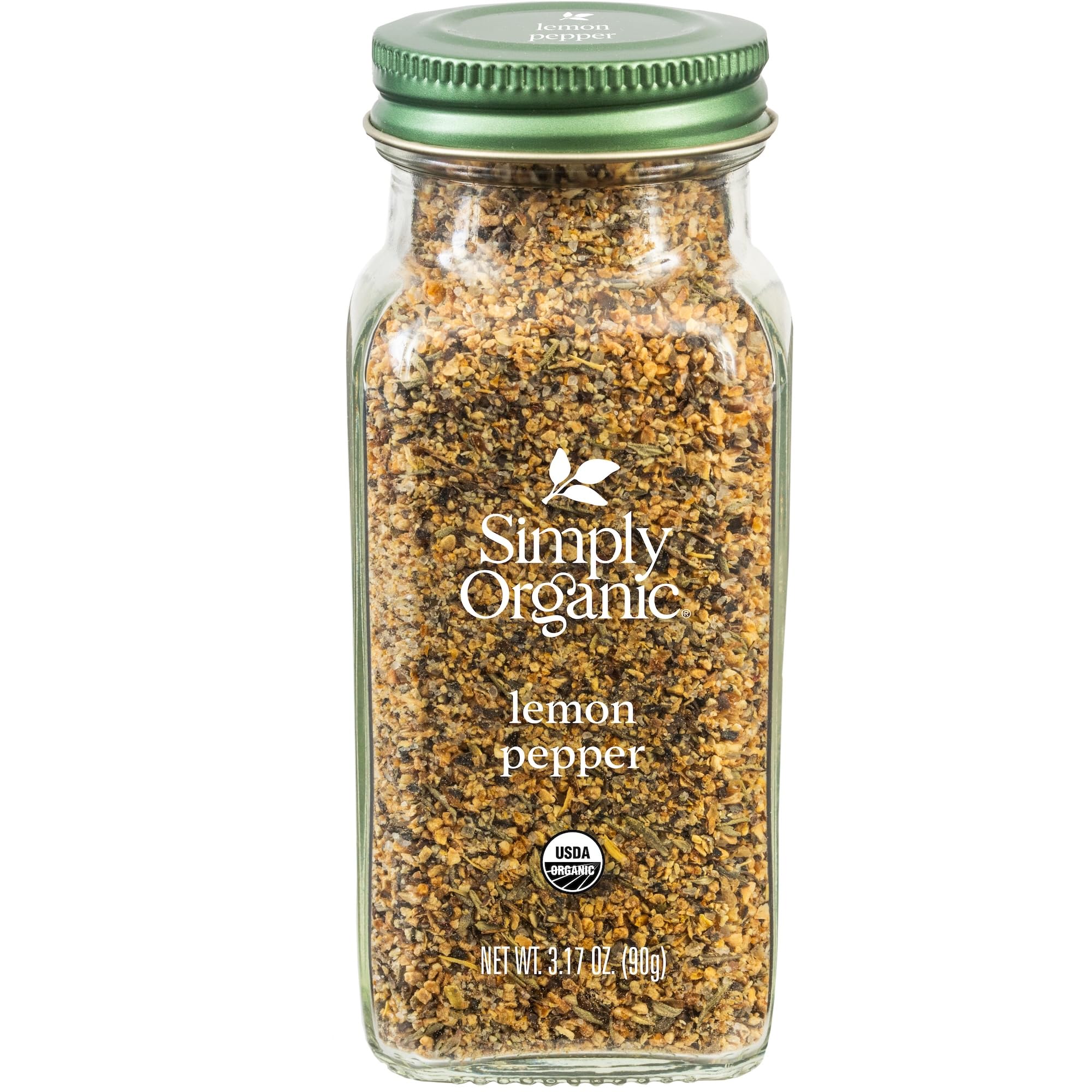 Simply Organic Lemon Pepper Spice Single Bottle