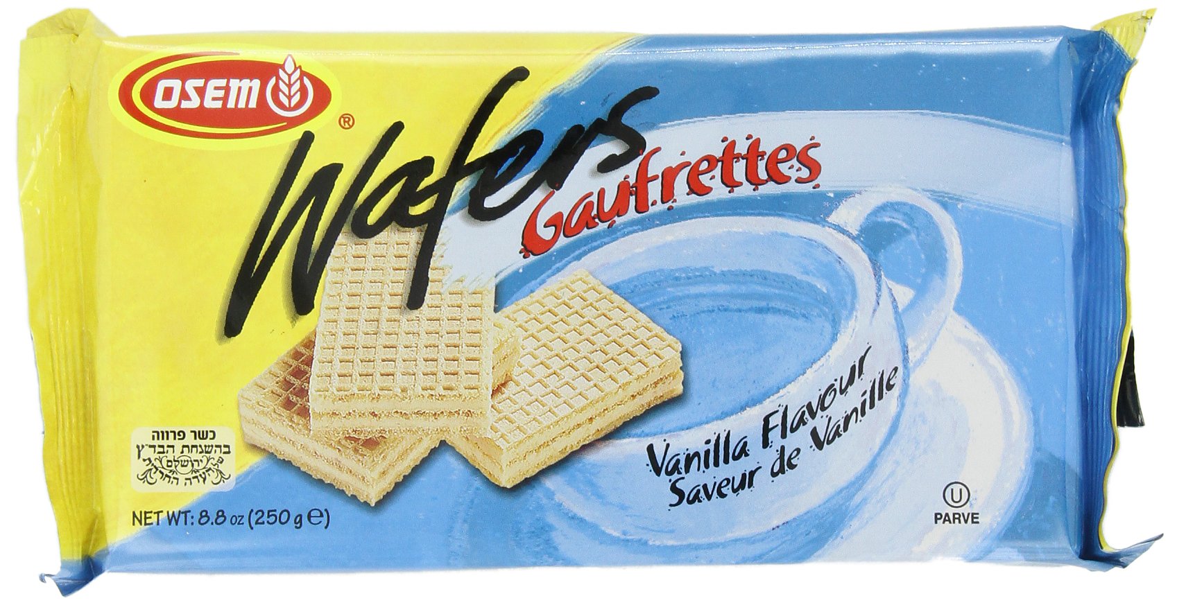 Osem Vanilla Cookie Wafers Kosher Cookies Dessert