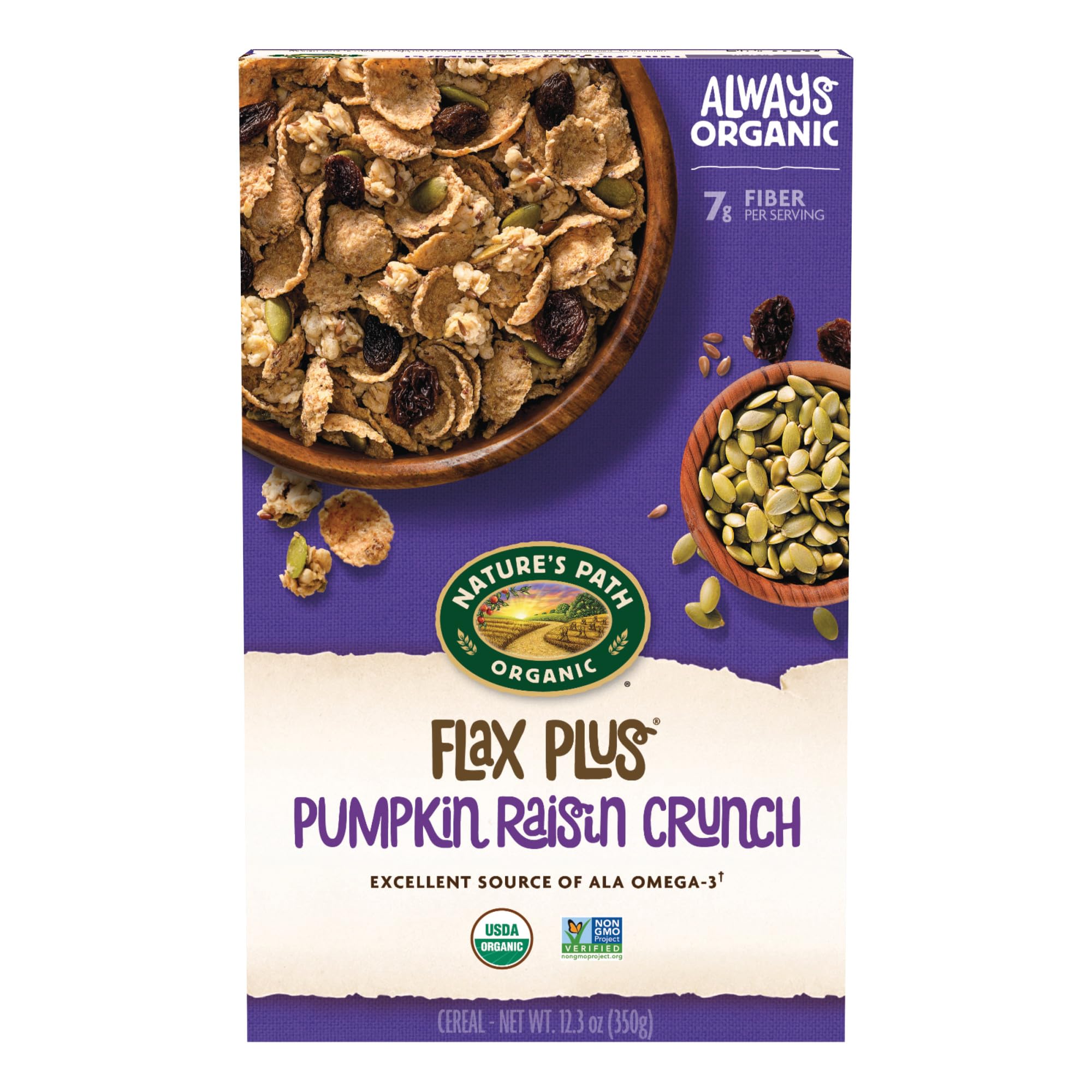 Nature's Path Organic Flax Pumpkin Cereal with Flax Seeds