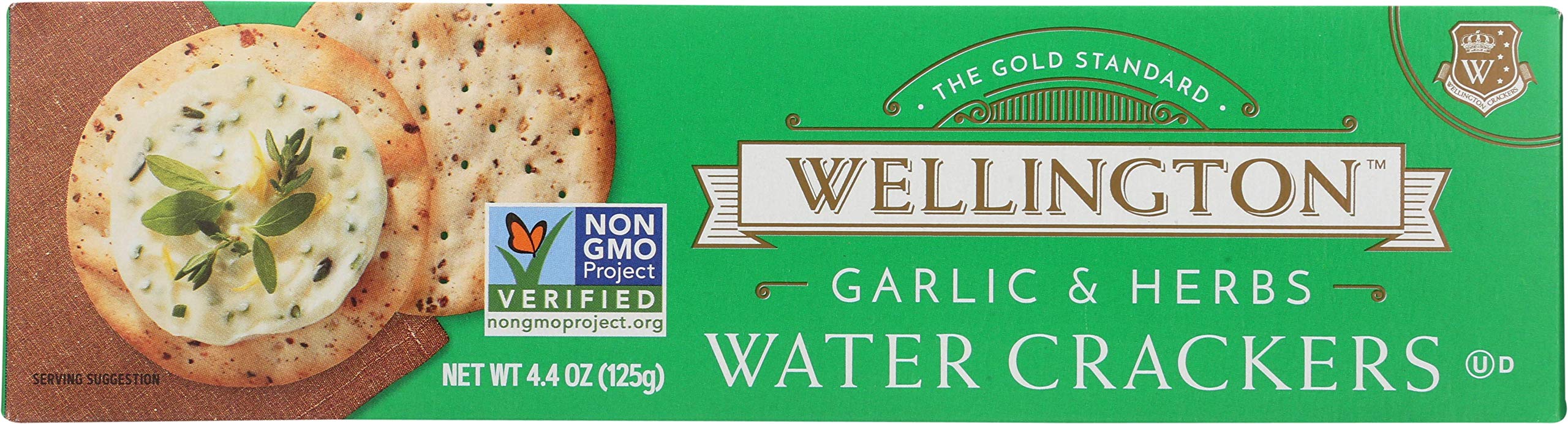 Wellington Garlic & Herb Cracker Crisps Crackers