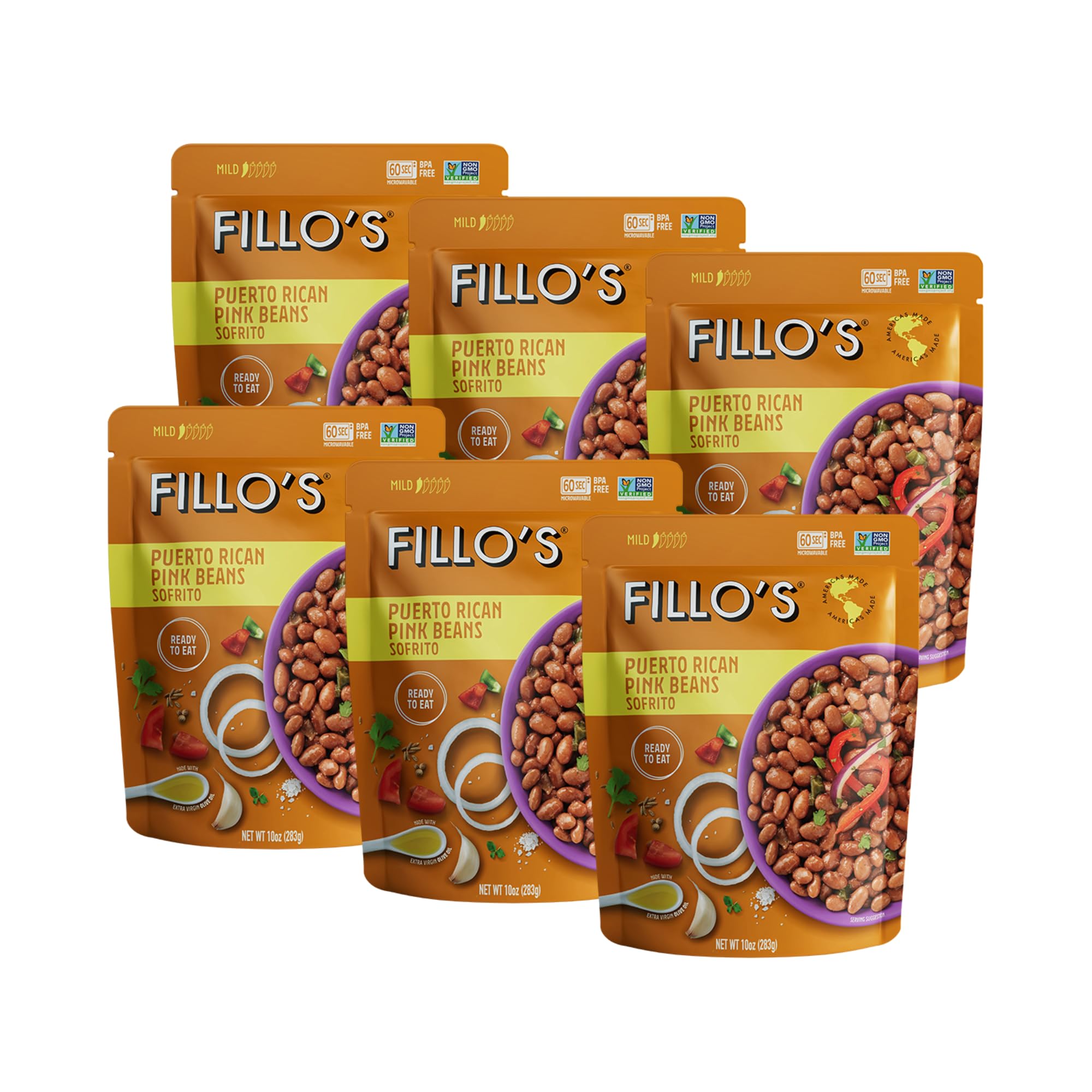 Fillos Beans Puerto Rican Pink