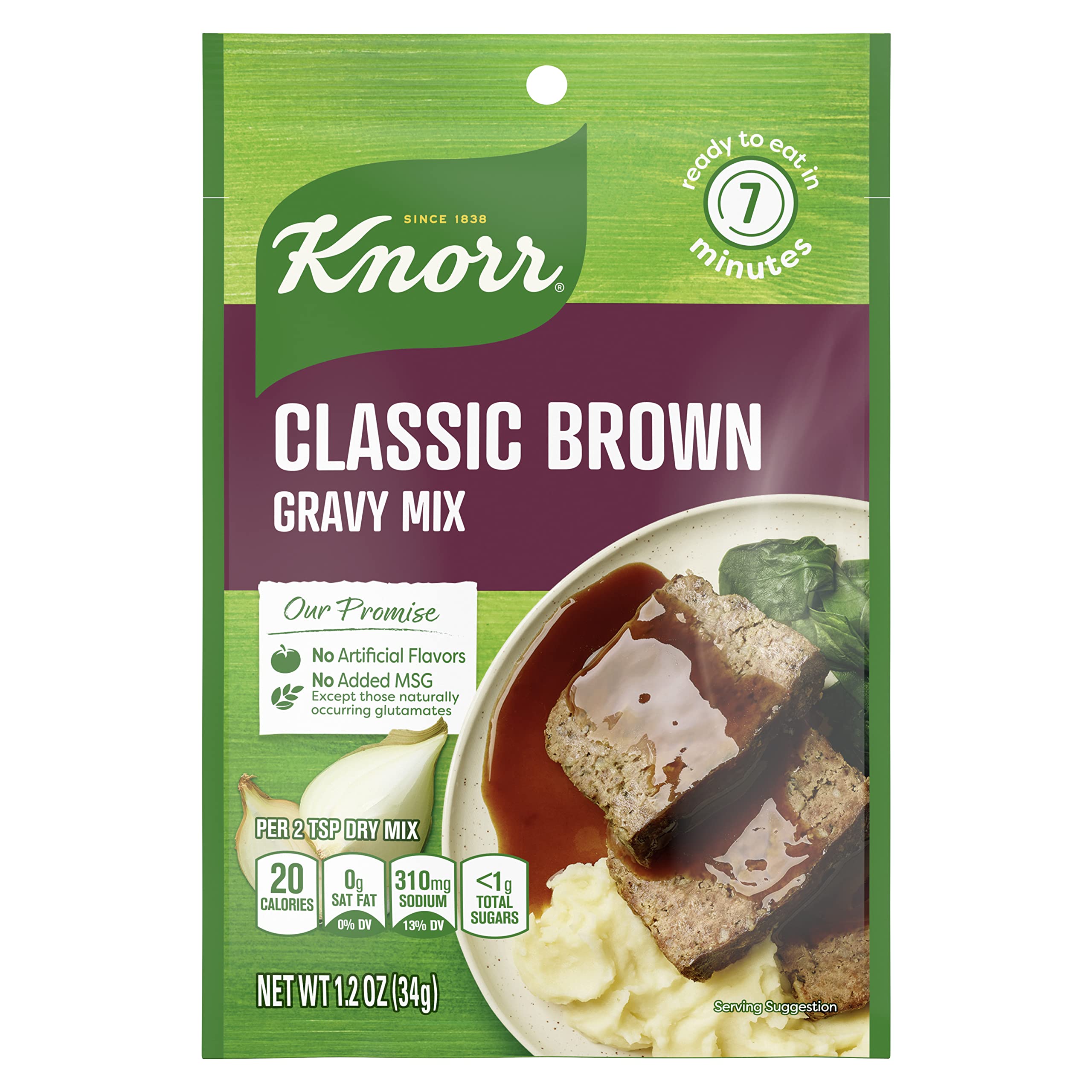 Knorr Brown Gravy Mix Packet Foil Mix