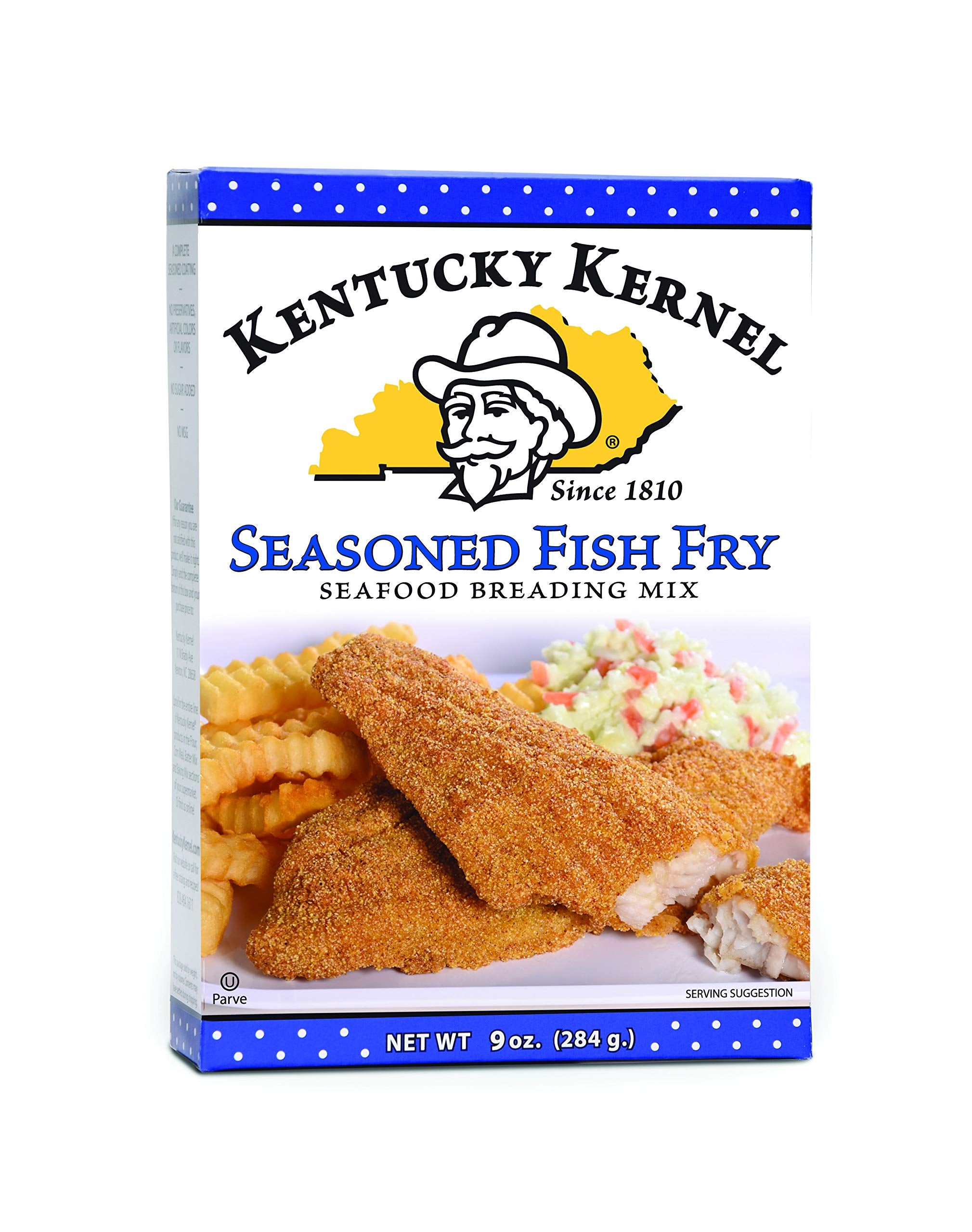 KENTUCKY KERNAL (Pack of 18) Kentucky Kernel Fish Fry Coating Mix Kentucky Kernal Mix 9 Oz