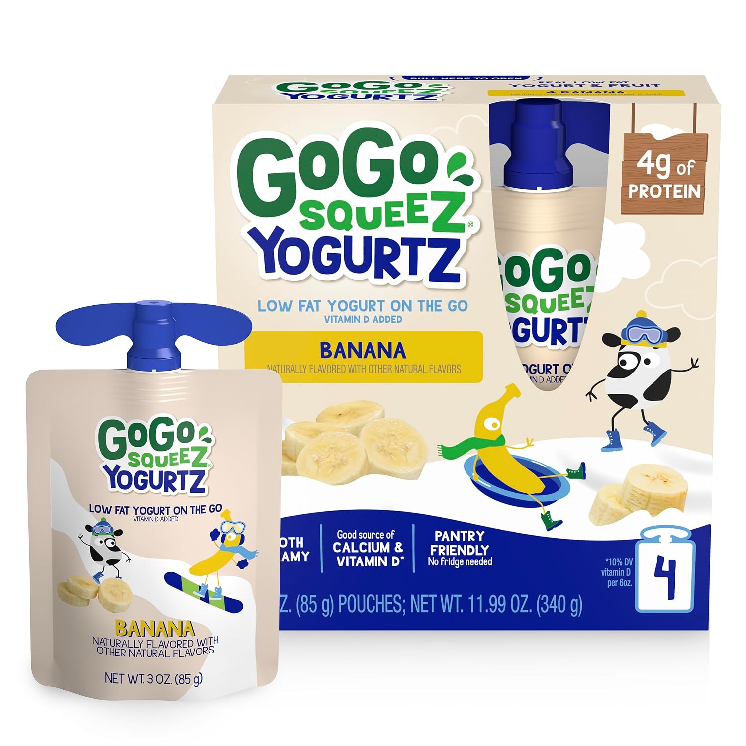 Gogo Squeez Yogurt Banana