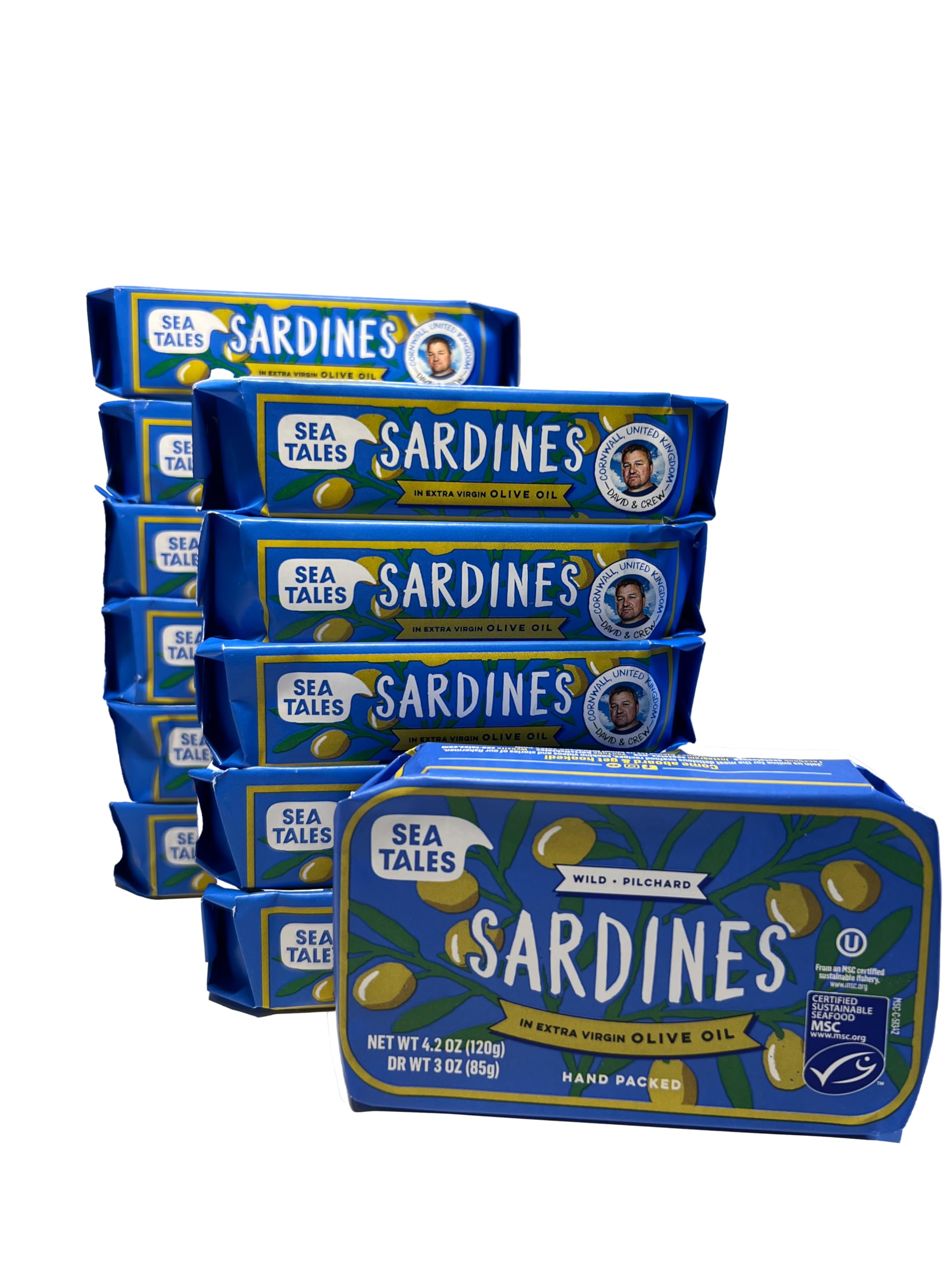 Sea Tales Sardines in Evoo Extra Virgin Olive Oil