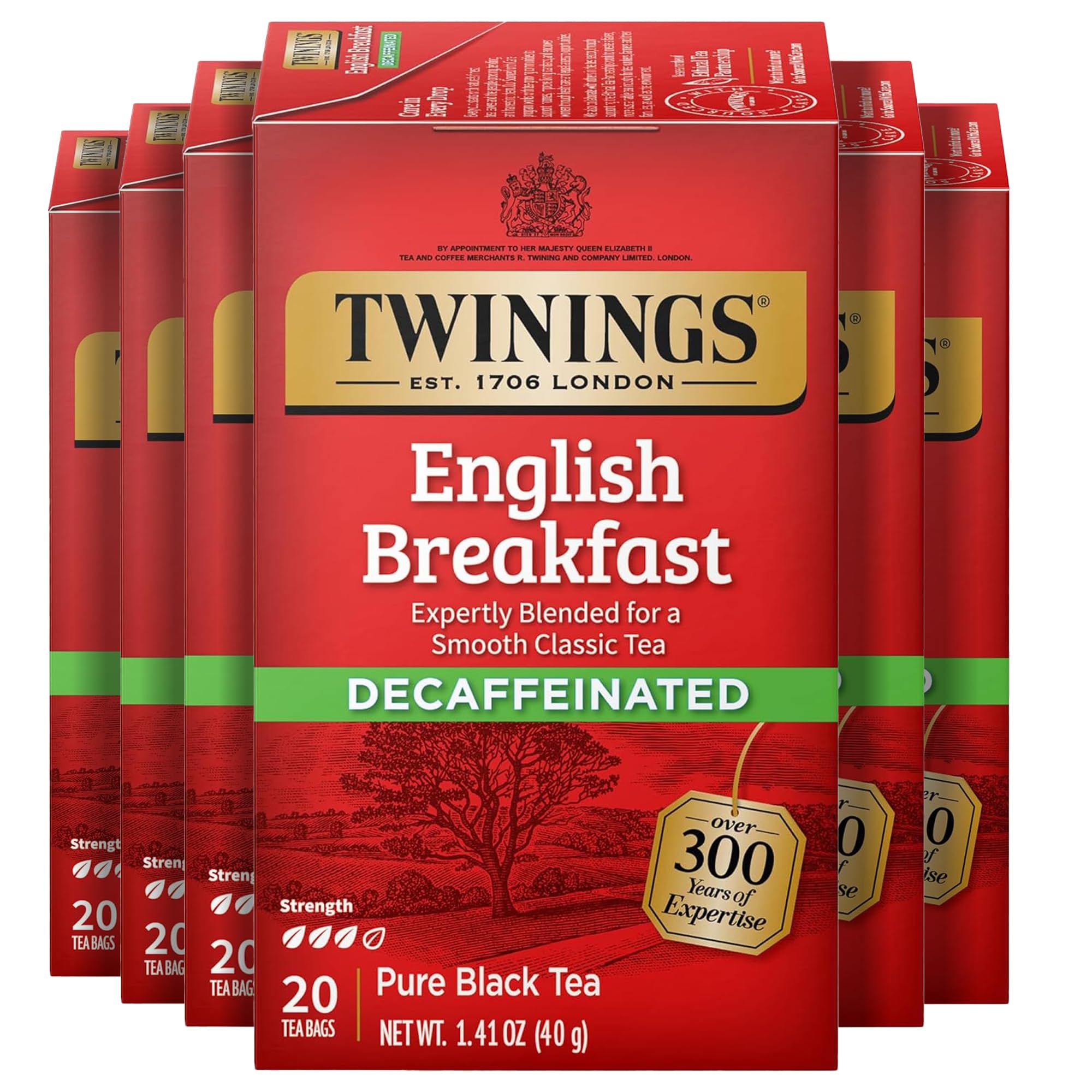 Twining Tea Twinings English Breakfast Decaf Black Tea Bags 20 bag
