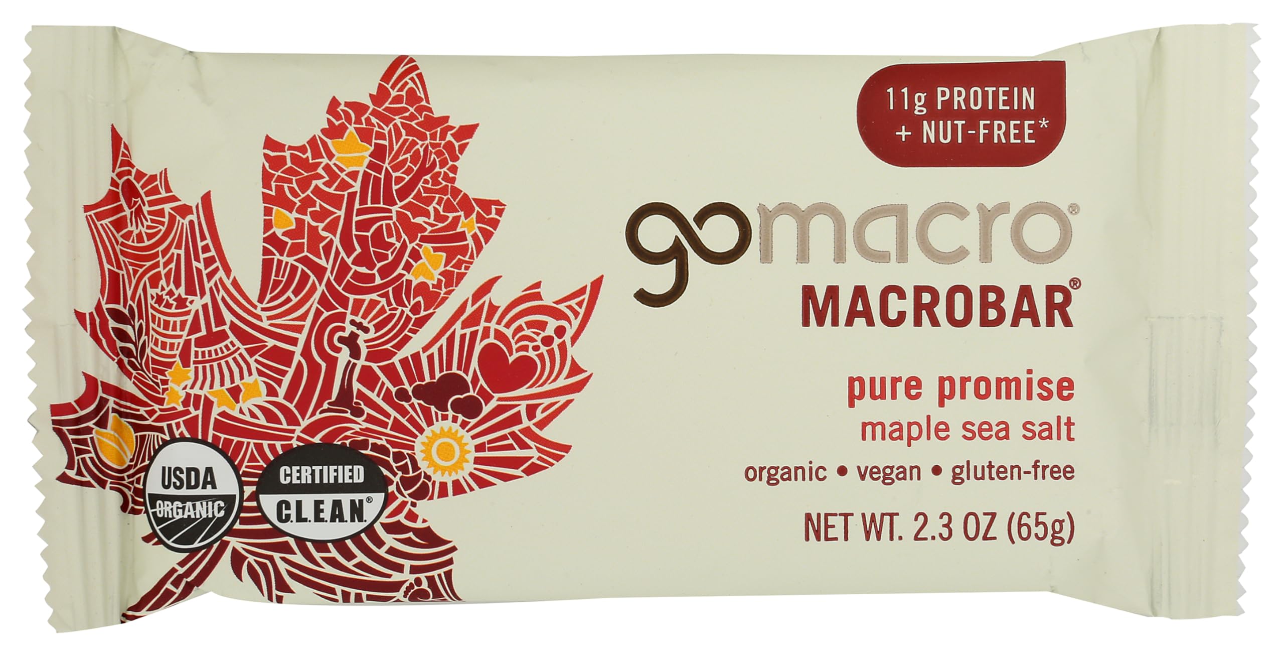 Gomacro Bar Macro Maple Sea Salt