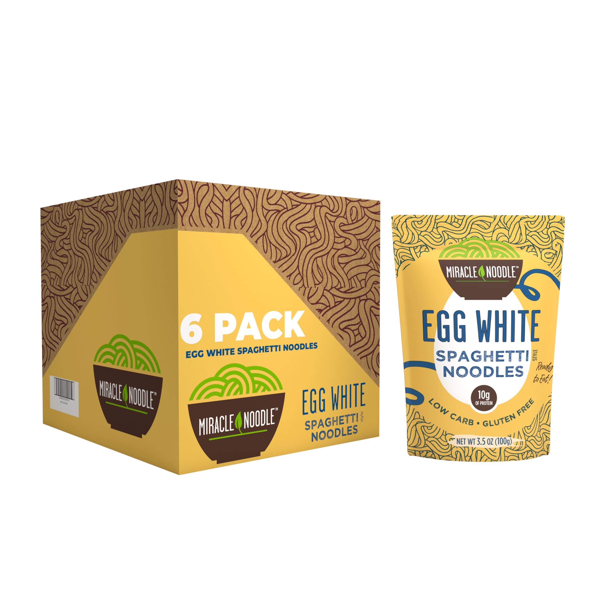 Miracle Noodle Egg White Spaghetti