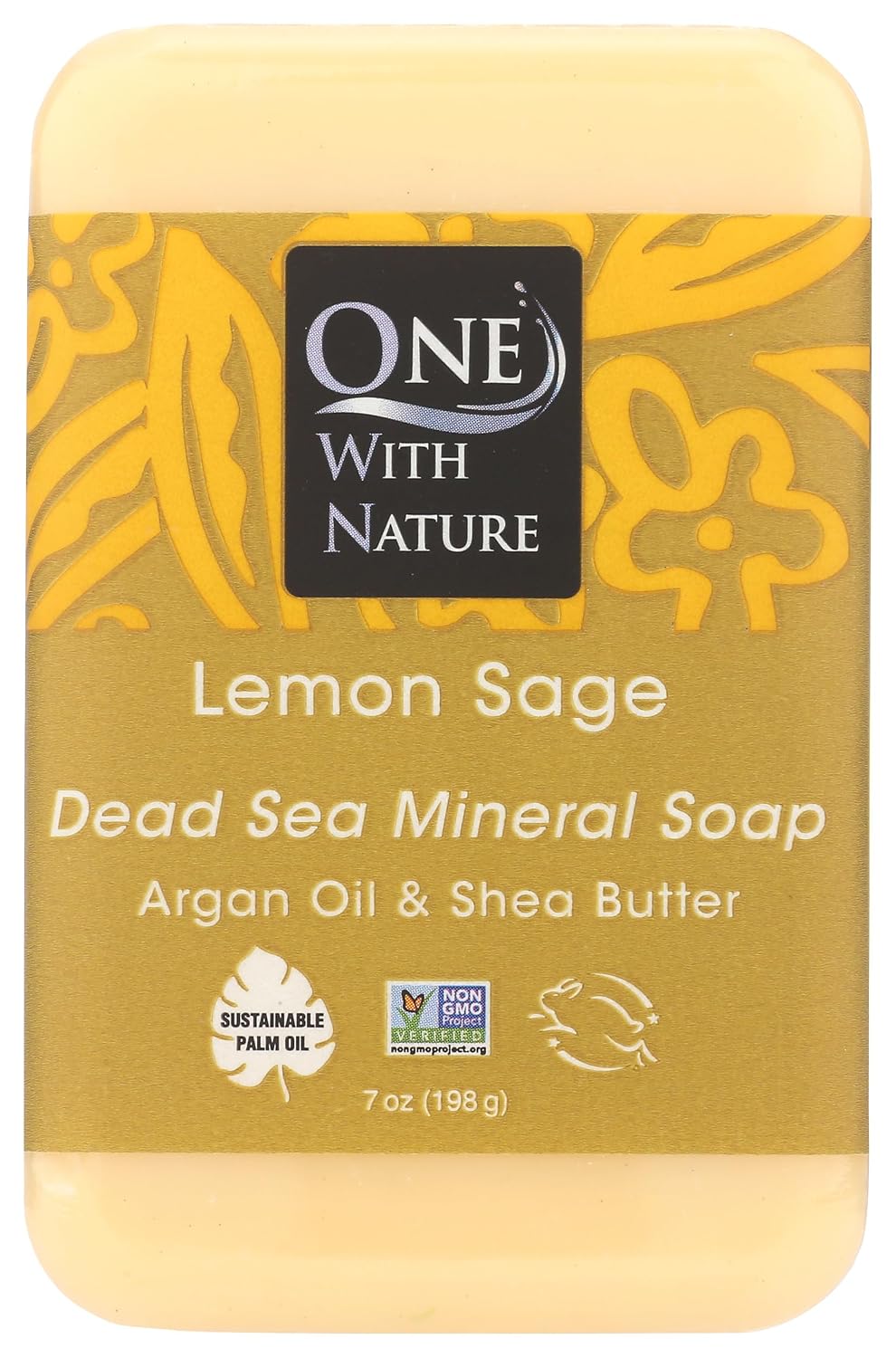 ONE WITH NATURE (Pack Of 12) One With Nature Soap Bar Lemon Sage 7 Oz