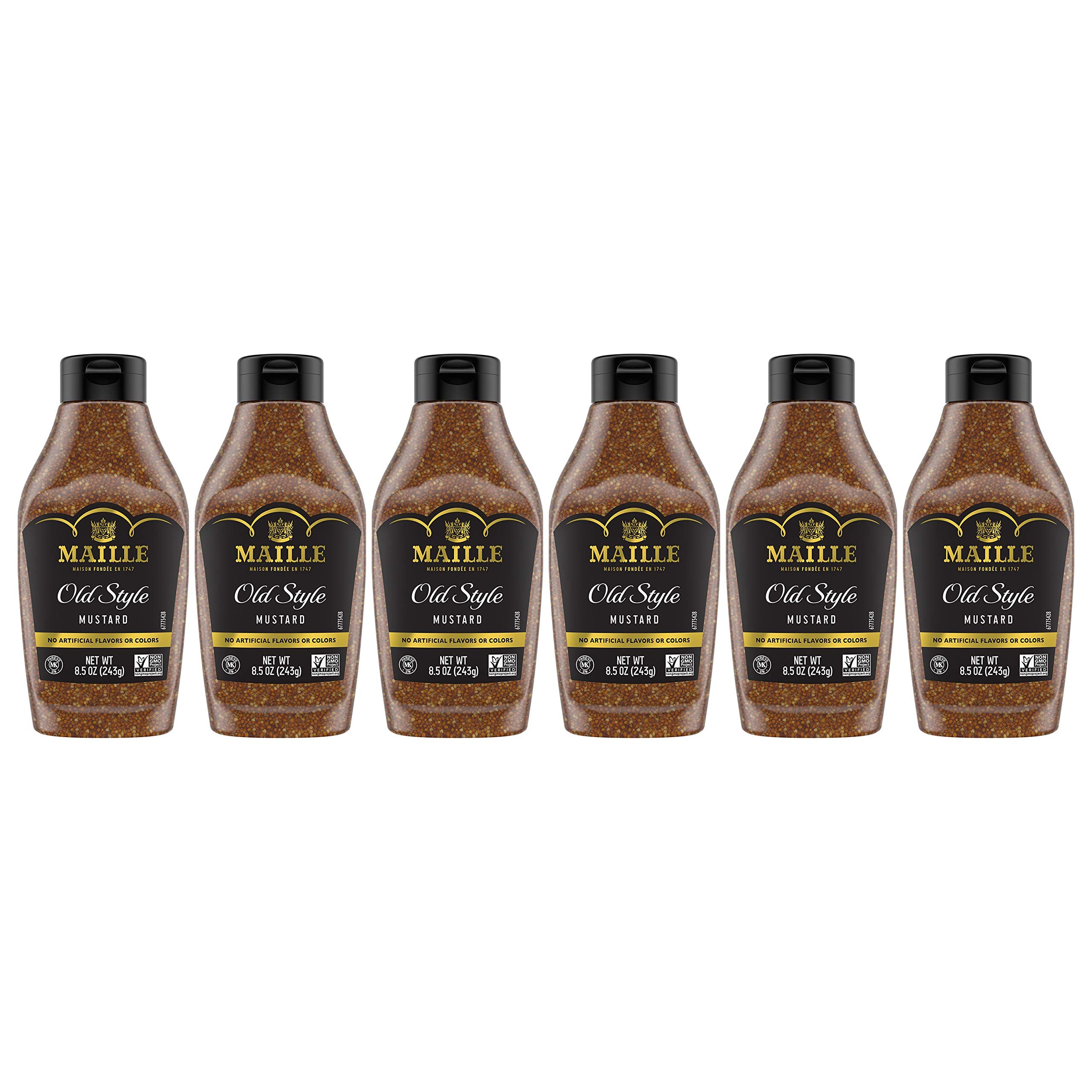 Maille Old Style Mustard Squeeze Bottle Condiment