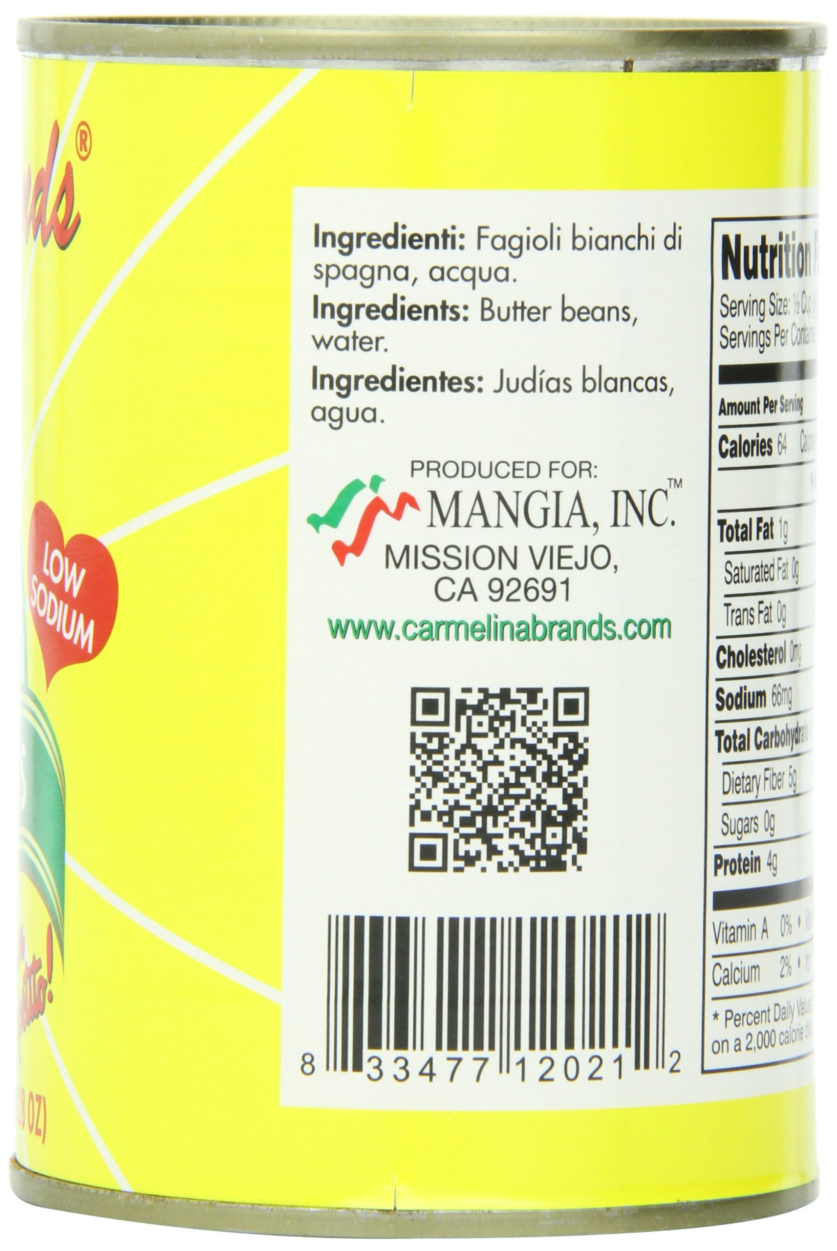 Carmelina E…San Marzano Bean Butter Italian Canned Beans