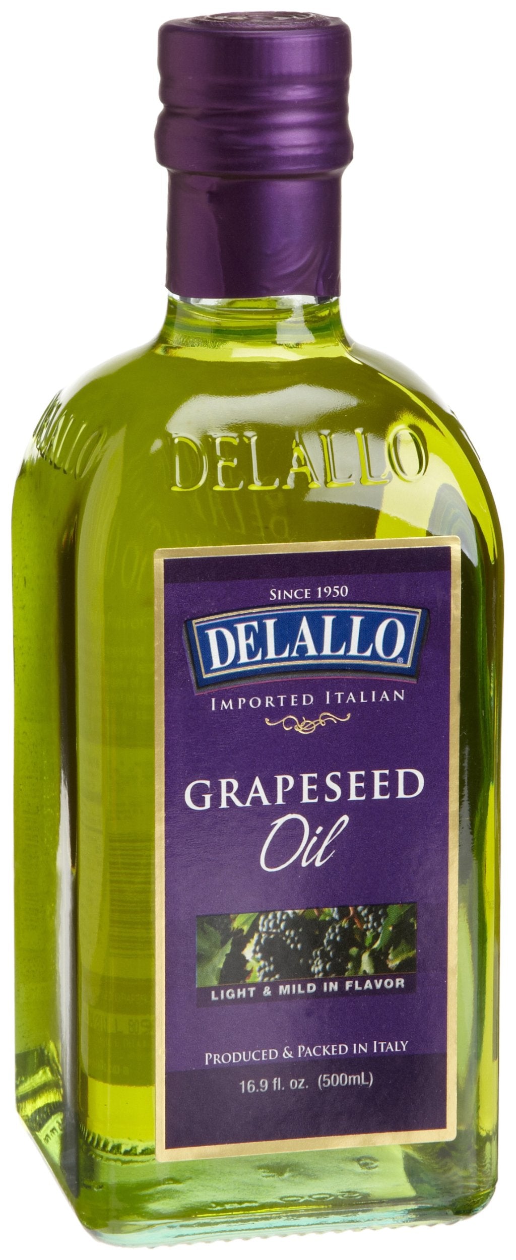 DeLallo Grapeseed Oil Natural Vegetable Oil