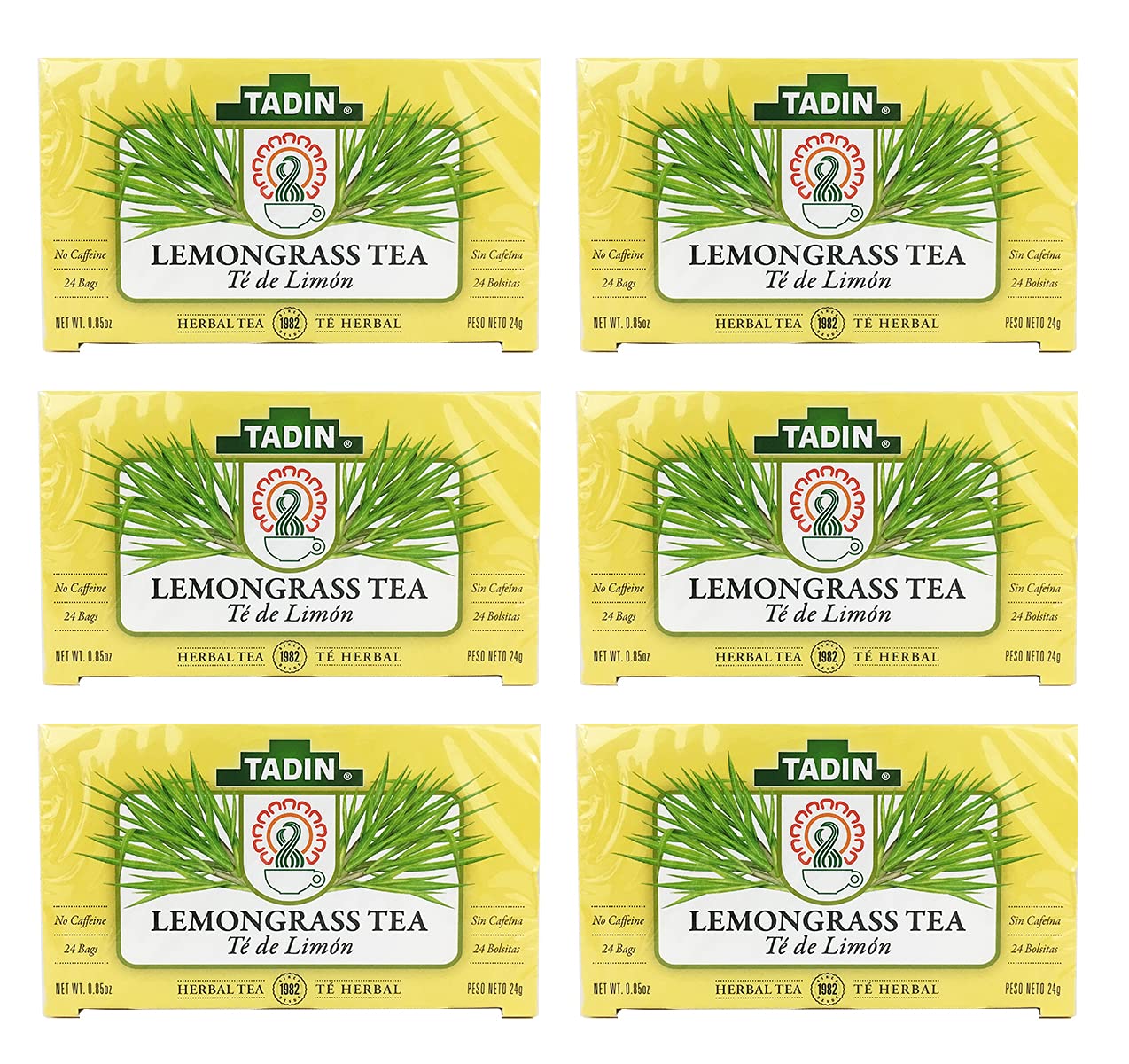 TADIN (Pack of 18) Tadin Tea Limon Lemon Herbal Tea Bags 24 bag