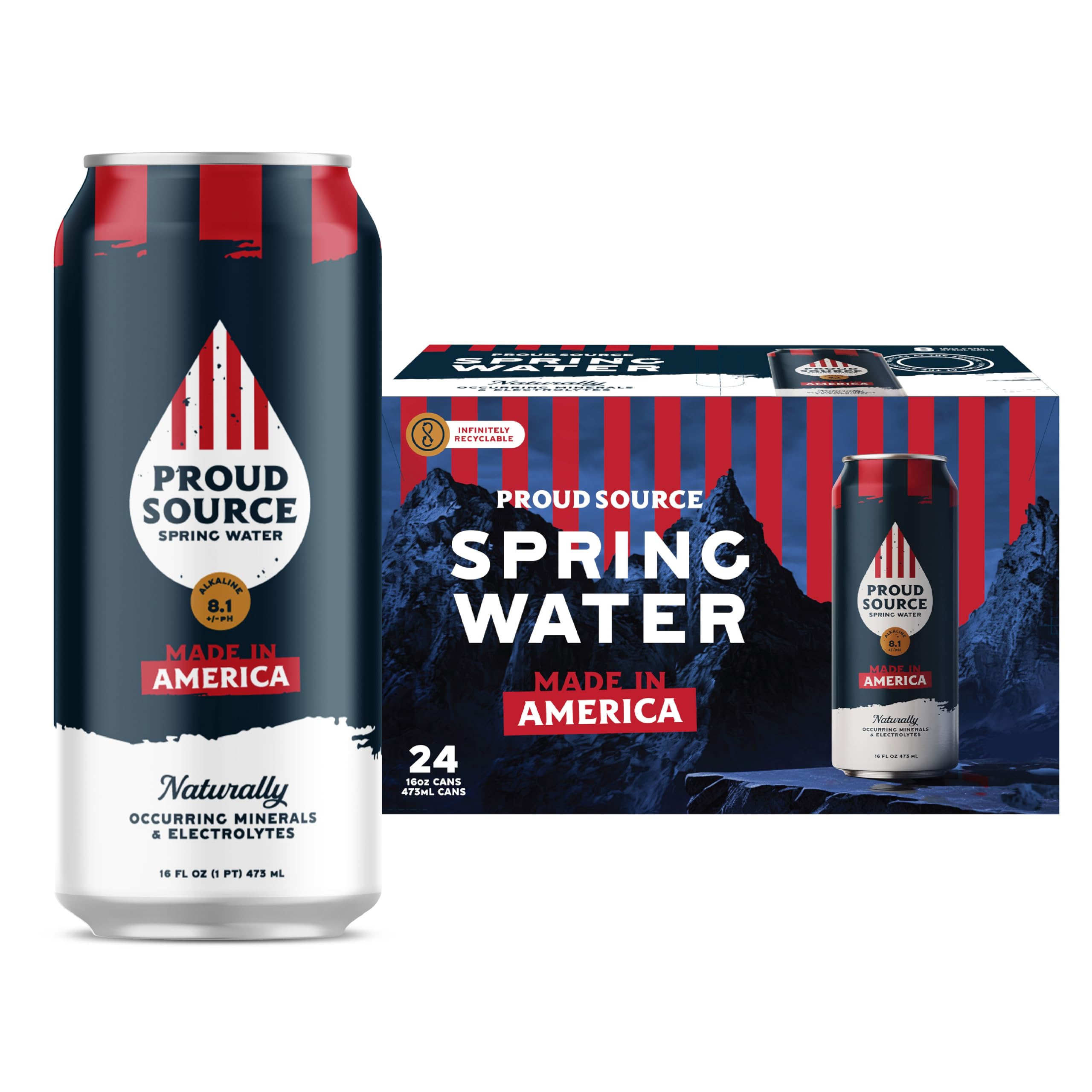 Proud Source Water Spring Still 8 Pack