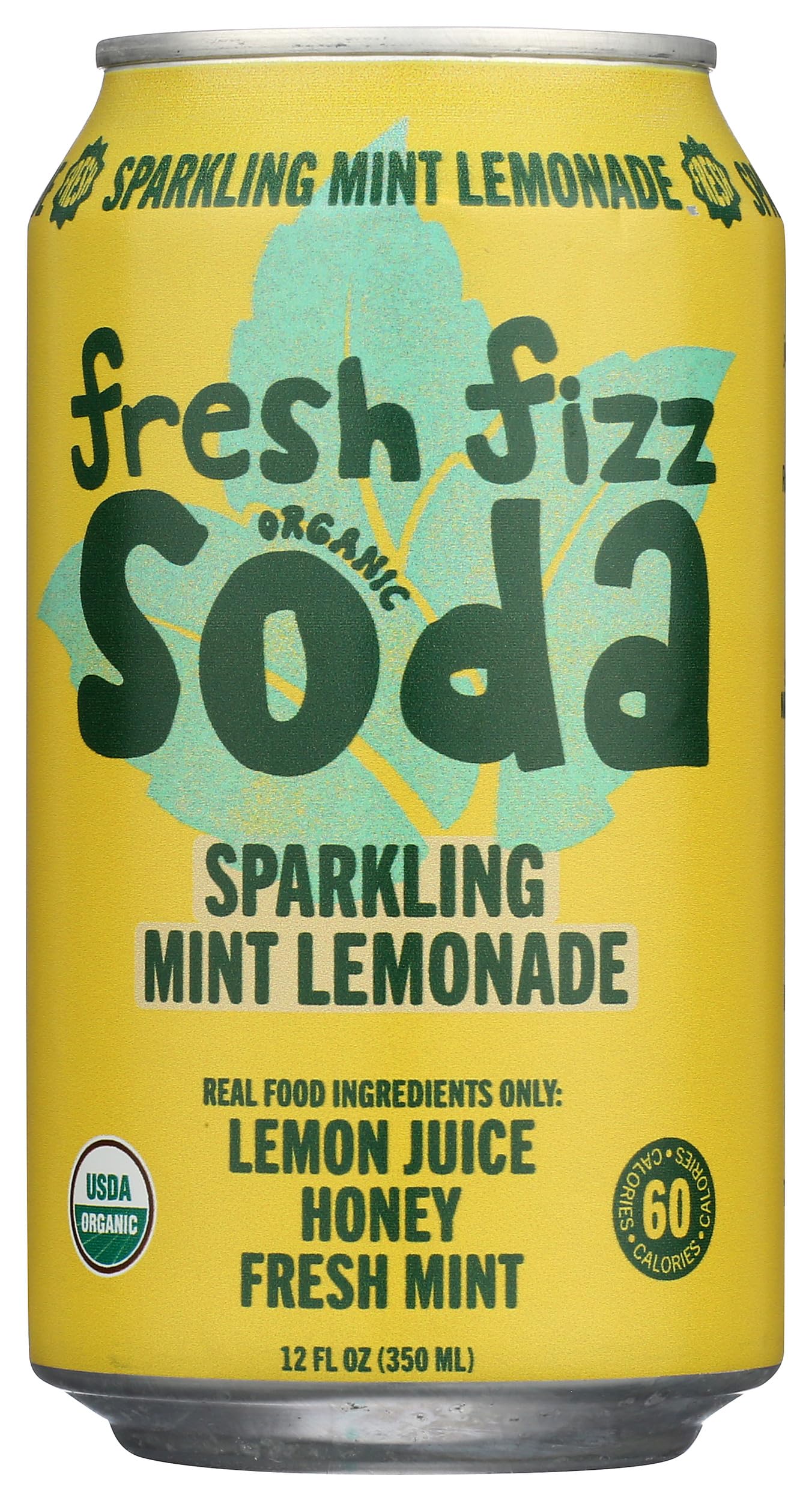 Fresh Fizz Organic Spearmint Lemonade Craft Soda