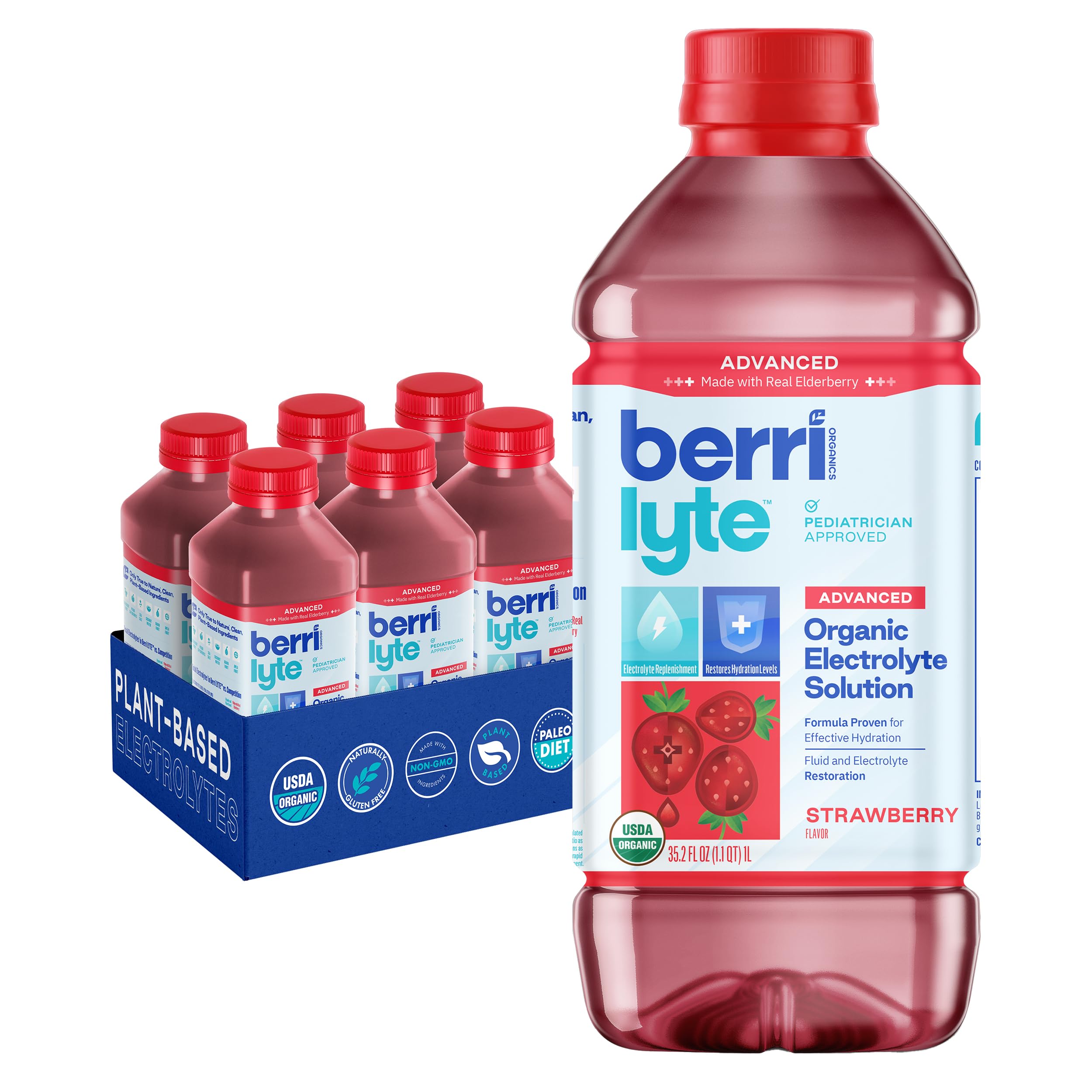 Berri Lyte Electrolyte Solution Strawberry