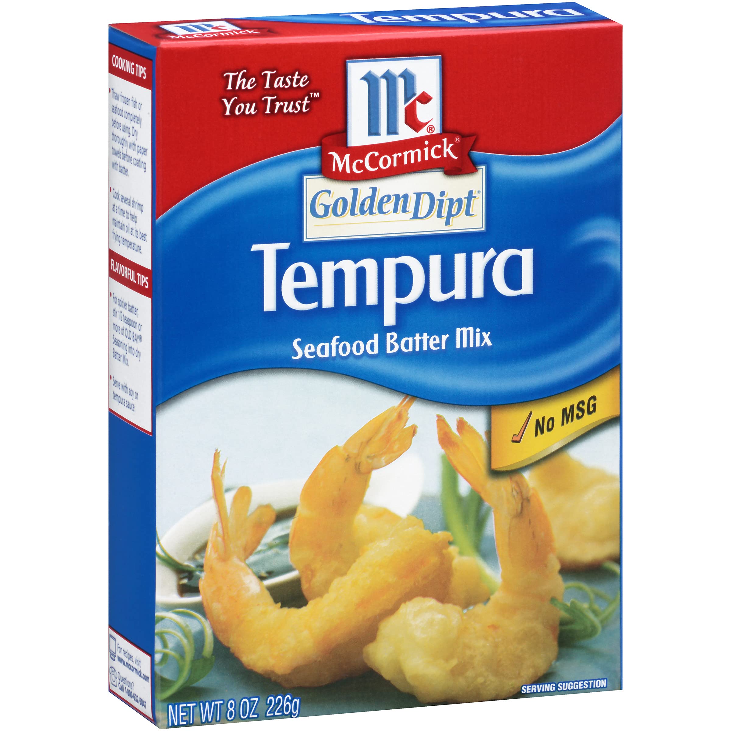 Golden Dipt McCormick Golden Dipped Tempura Fry Batter Mix