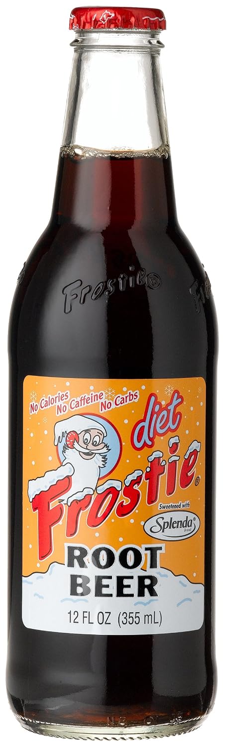 FROSTIE (Pack Of 12) Frostie Soda Diet Root Beer 48 Fl Oz