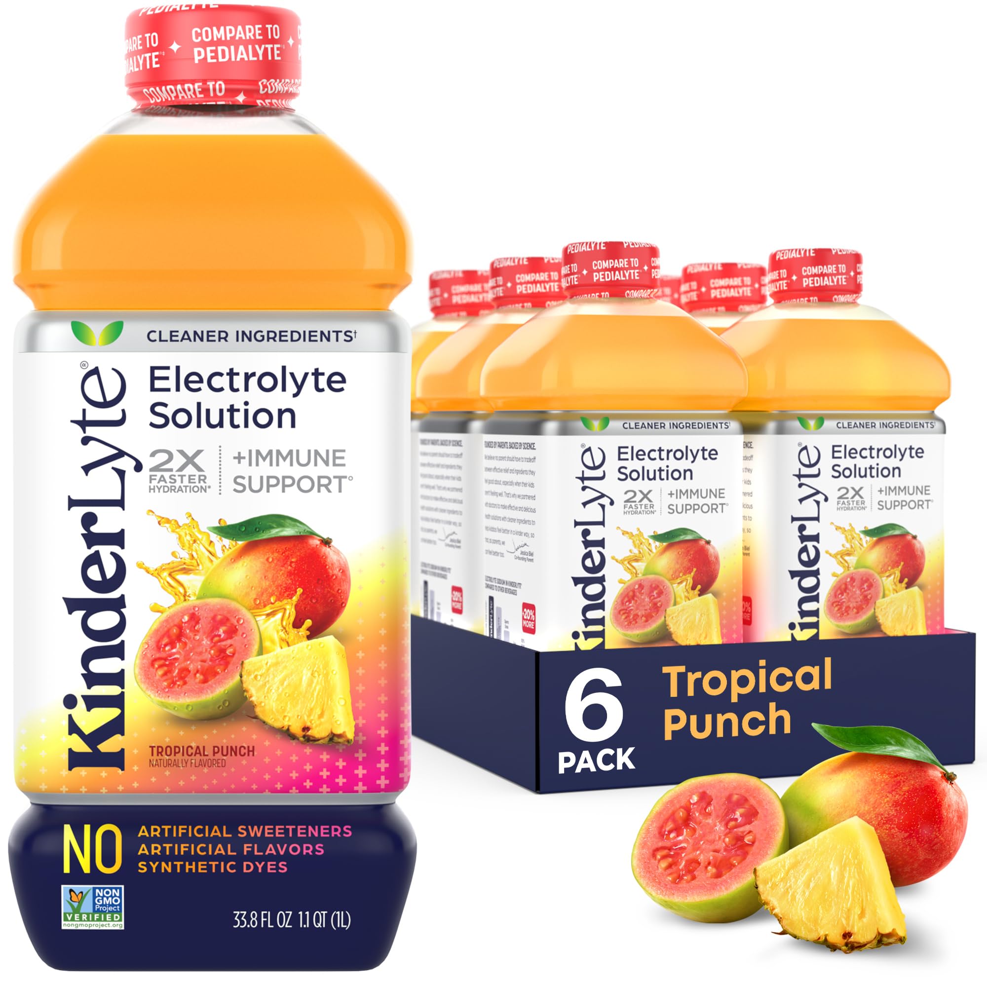 Kinderlyte Kindlyte Electrolyte Solution Tropical Punch