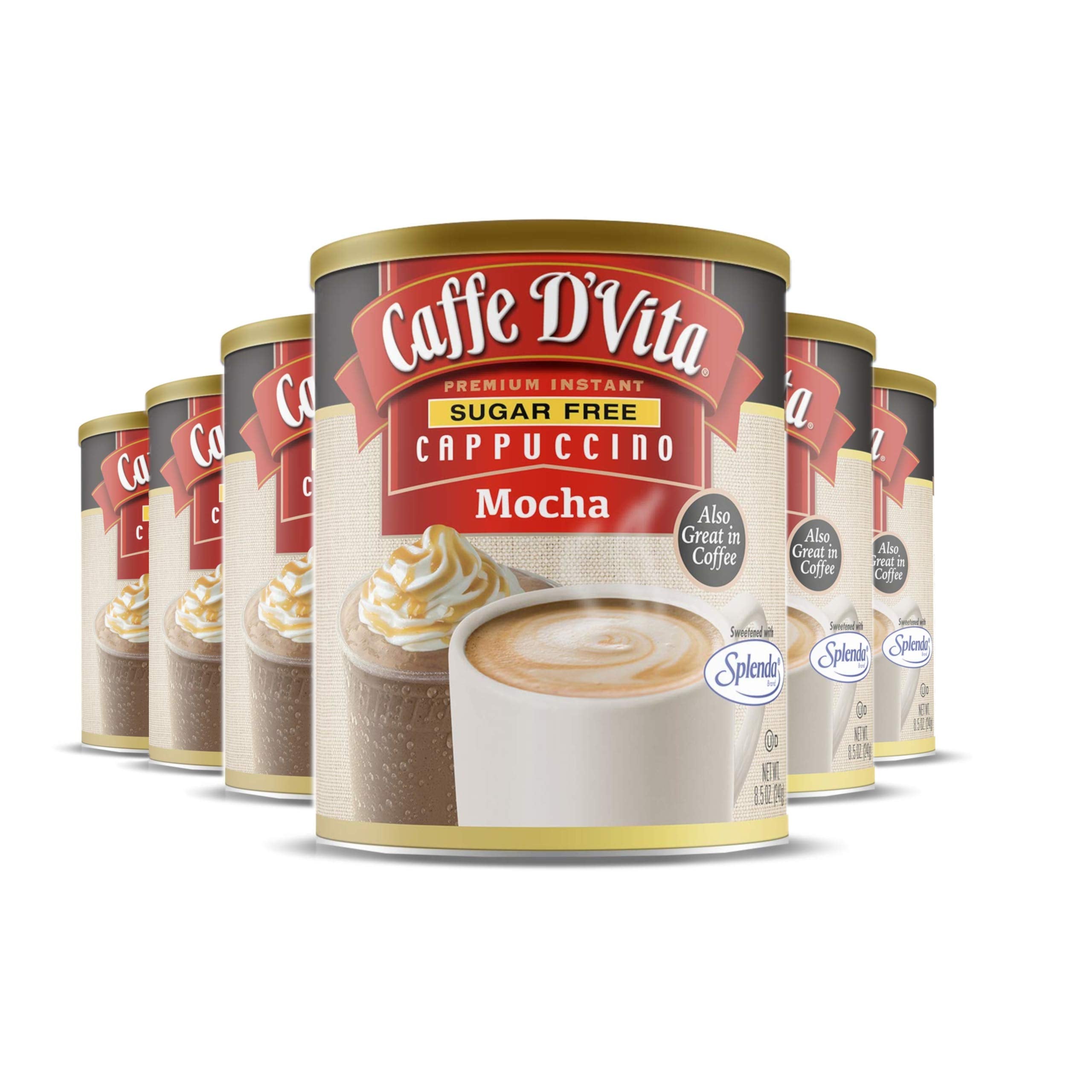 Caffe D Vita Caffe D'Vita Cappuccino SF Mocha Coffee Pods Single Serve