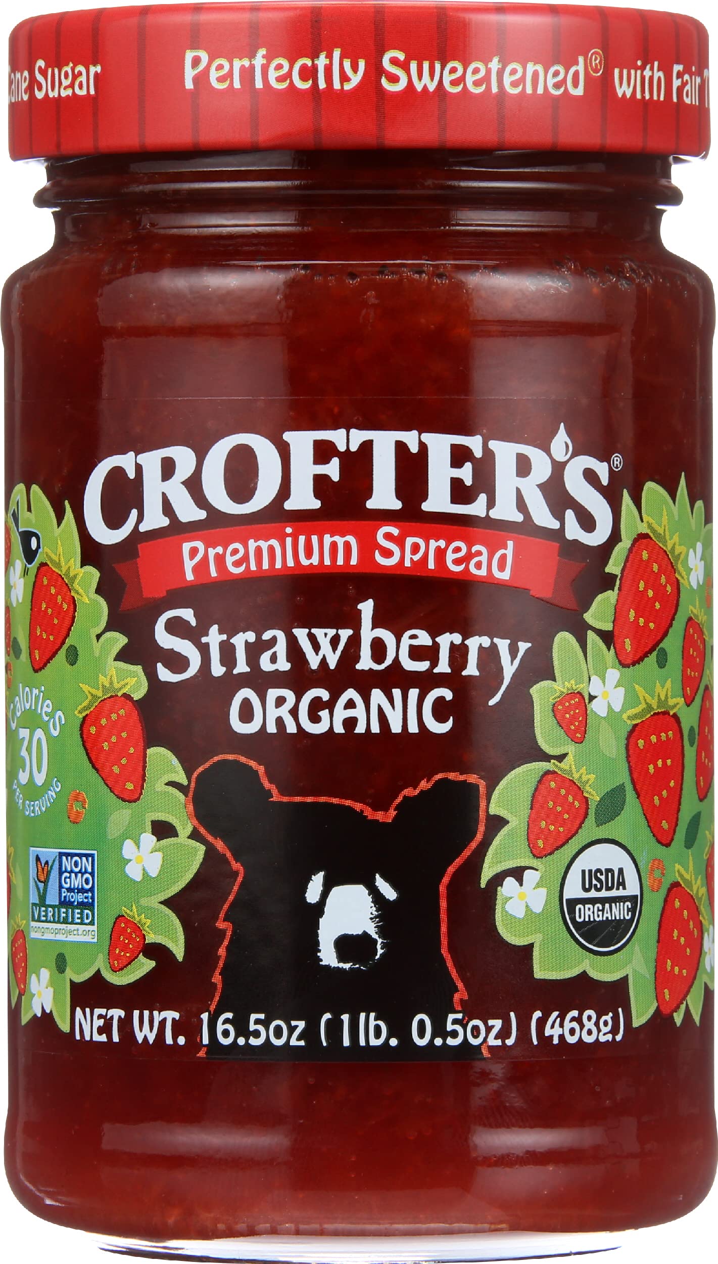 Crofter's Strawberry Organic Conserve Fruit Spread