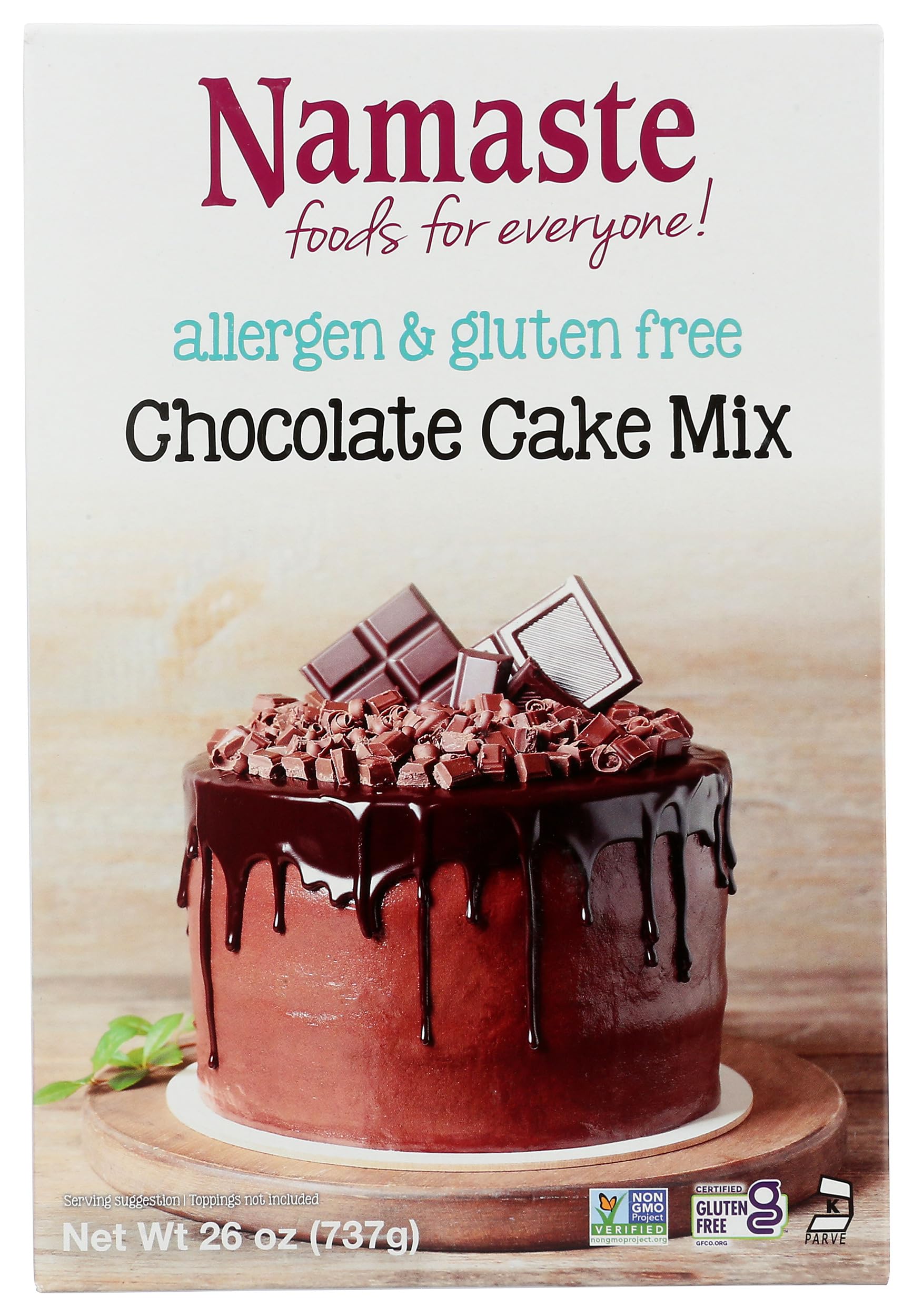 Namaste Foods Cake Mix Chocolate Wfgfdf Gluten Free