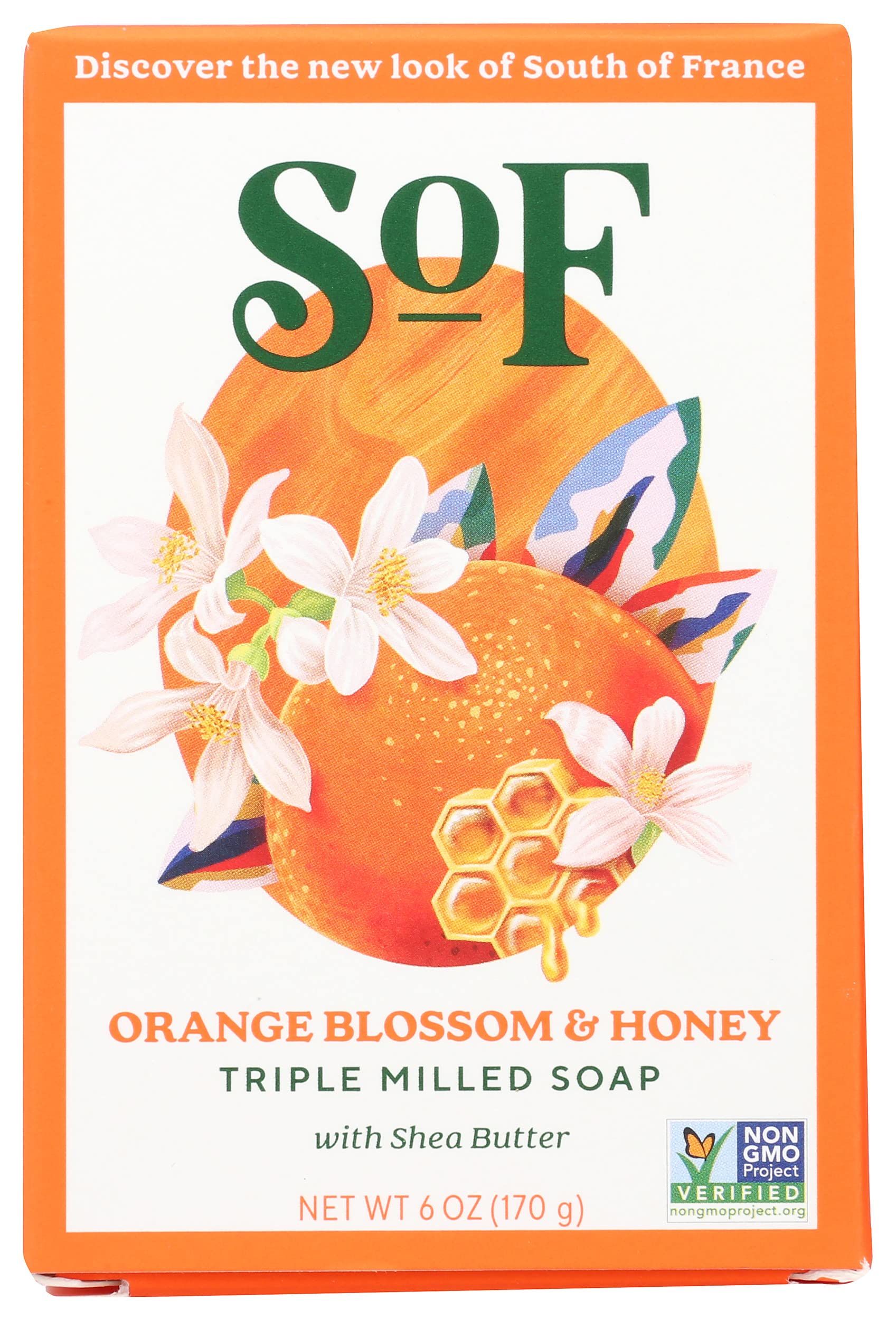 SOUTH OF FRANCE (Pack Of 18) South Of France Soap Bar Orange Blossom & Hon 6 Oz