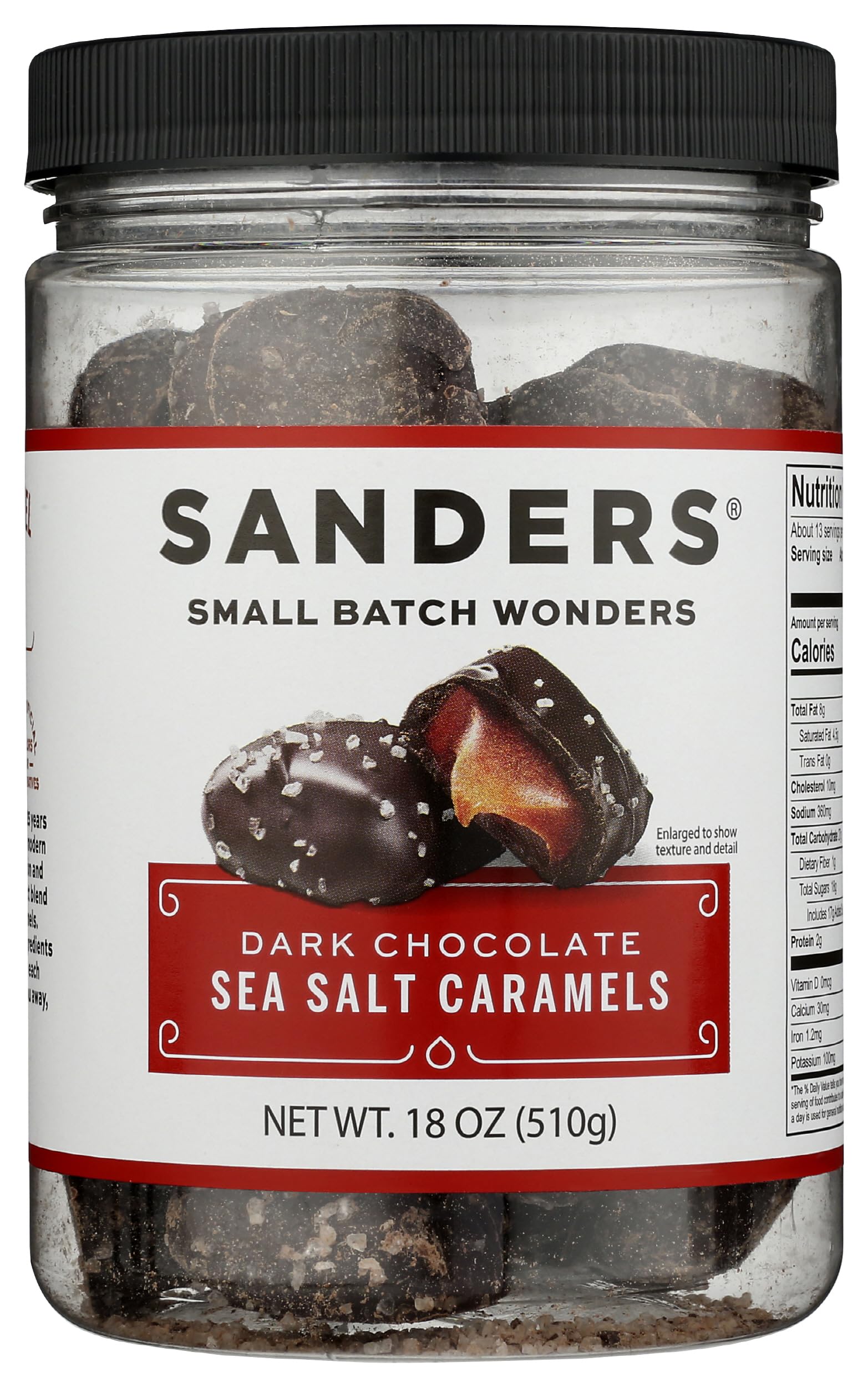 Sanders Dark Chocolate Sea Salt Caramel Crumble